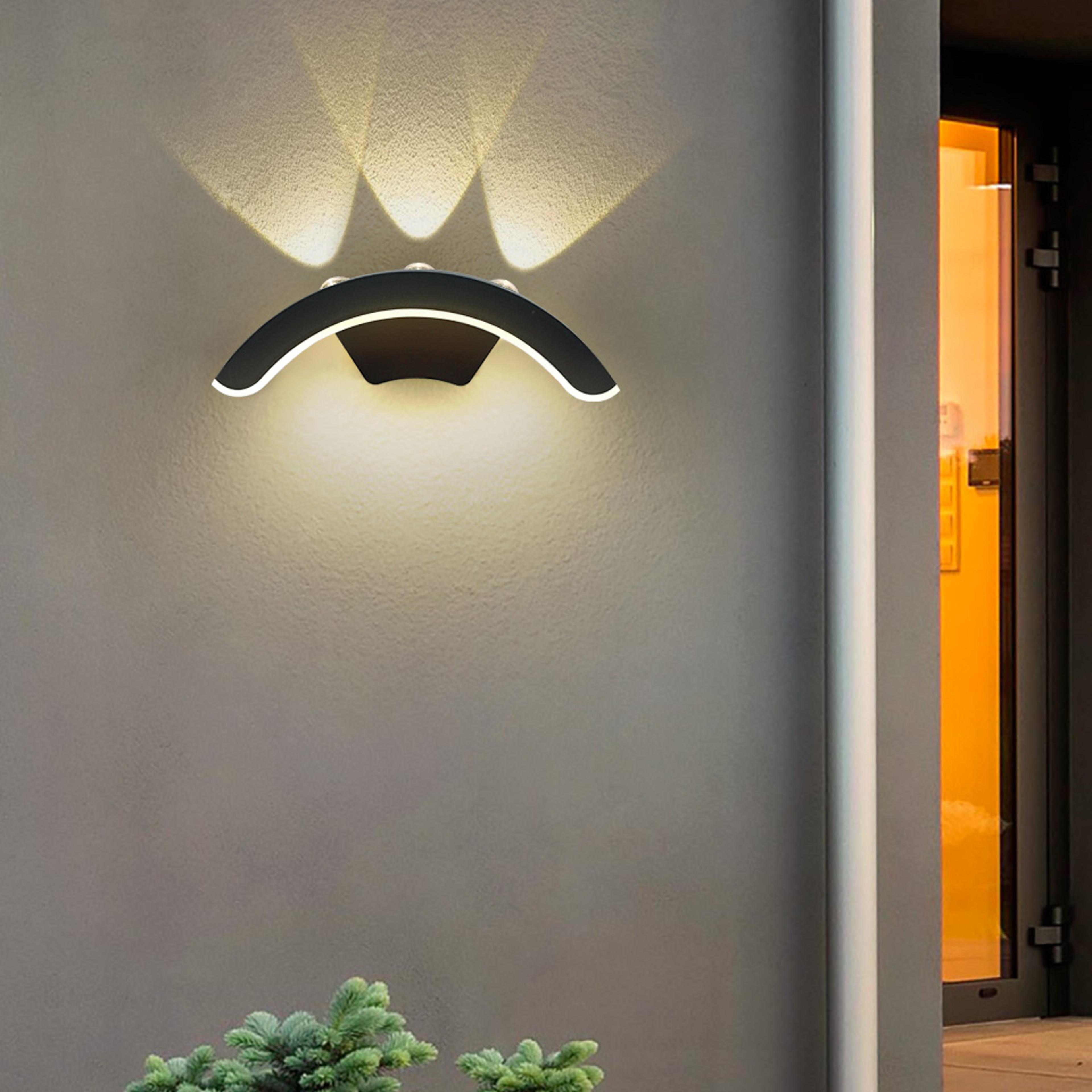 Led Outdoor Wall Light Waterproof IP66 Motion Sensor Led Outdoor Lighting Porch Lights Balcony Gard 0