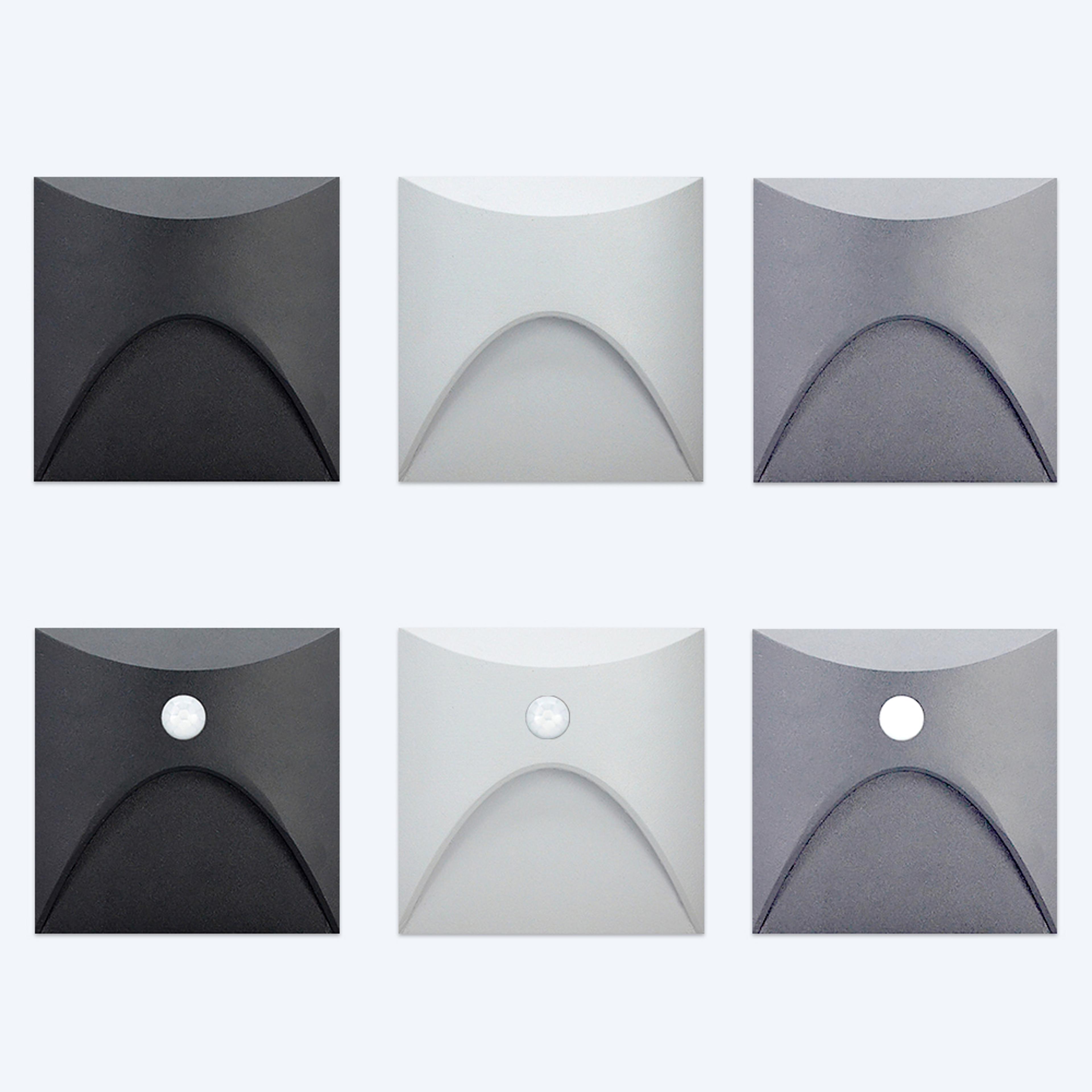 Motion Sensor Outdoor Stair Light Waterproof Wall Lamp Exterior Sconce For Garden Balcony  Fence Li 1