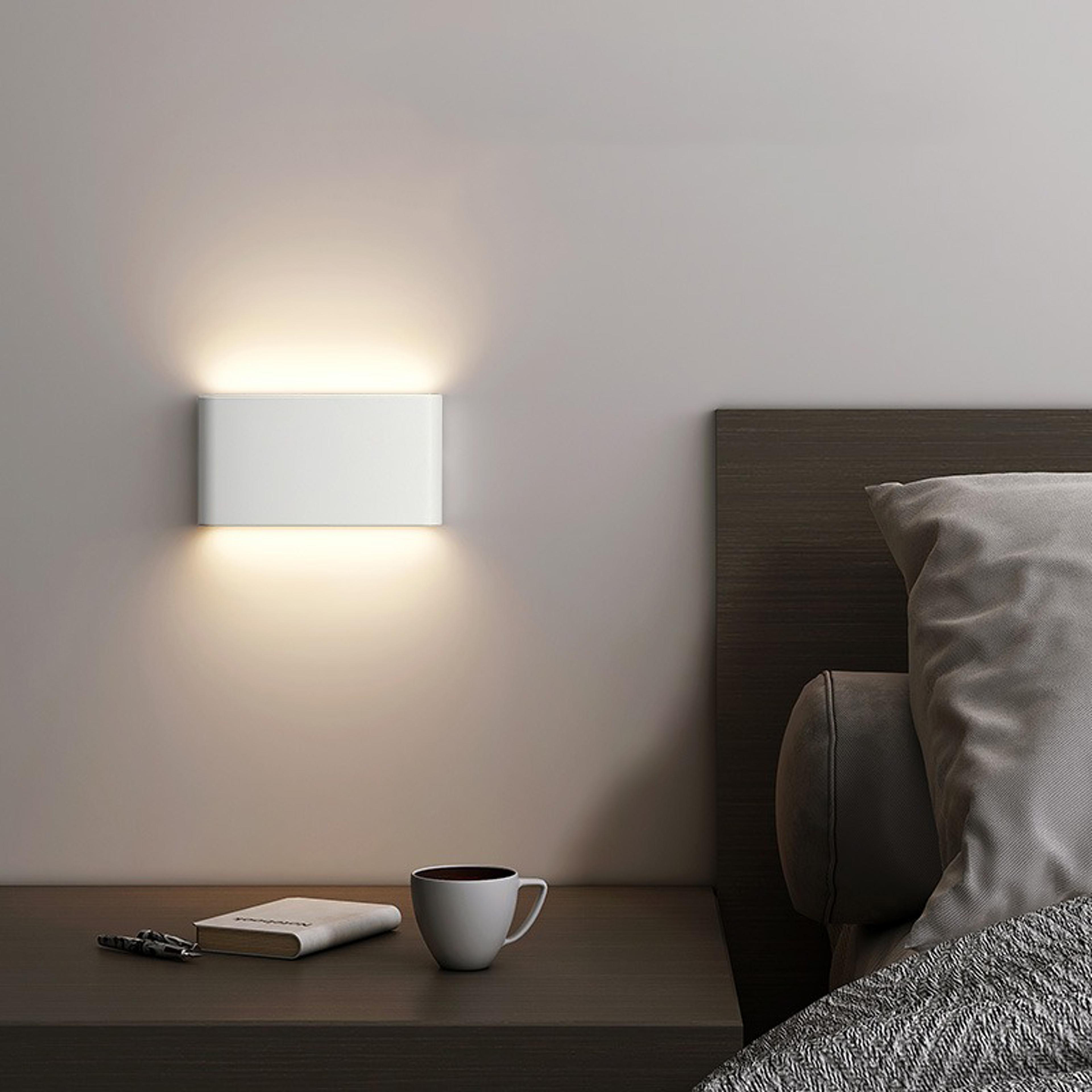 PIR Sensor LED Outdoor Waterproof Wall Lamp Aluminum Wall Light For Indoor Bedroom Living Room Mode 1