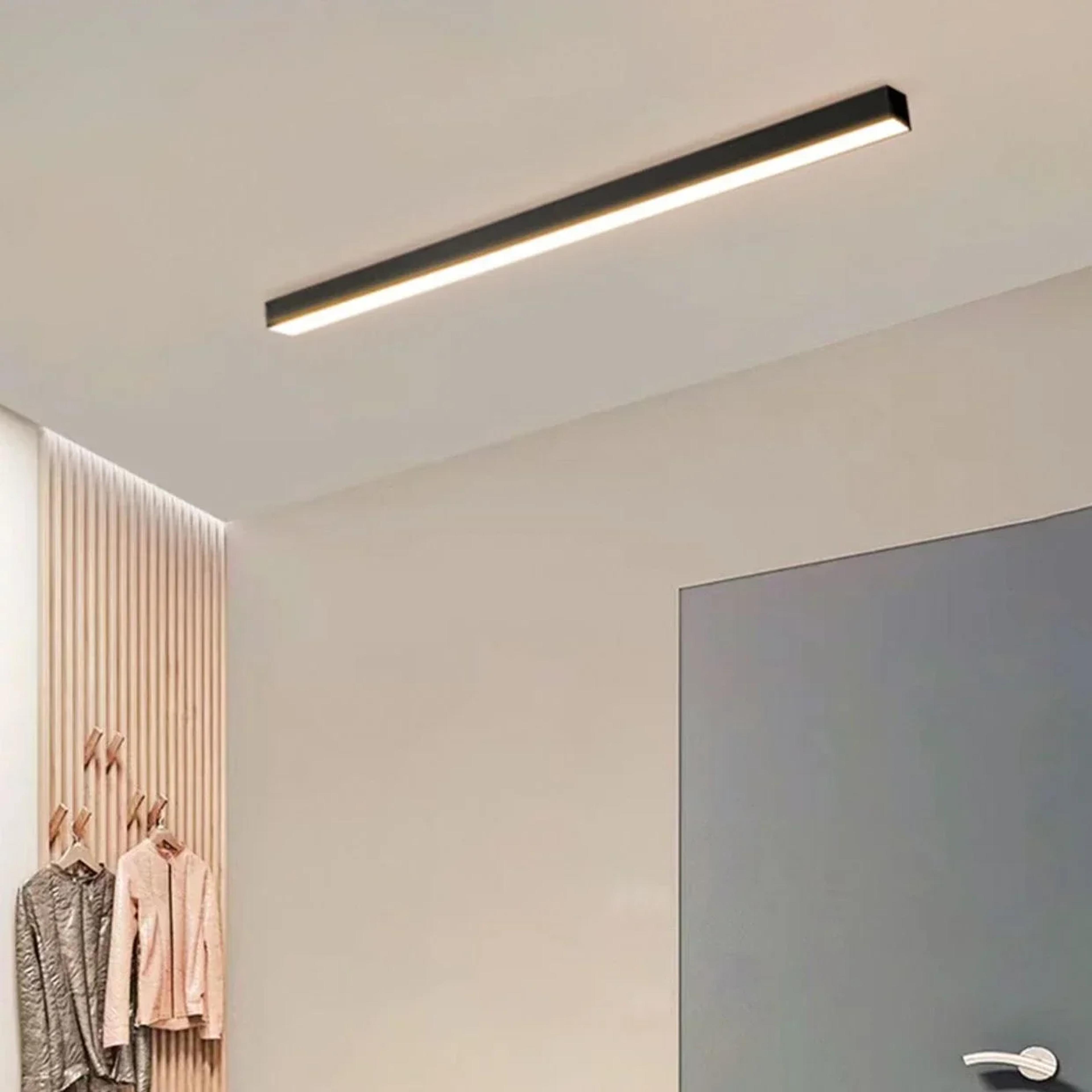 Waterproof Outdoor Long Strip Wall Lamp Sunshine Room And Corridor Entrance Light Rainproof Garden  5