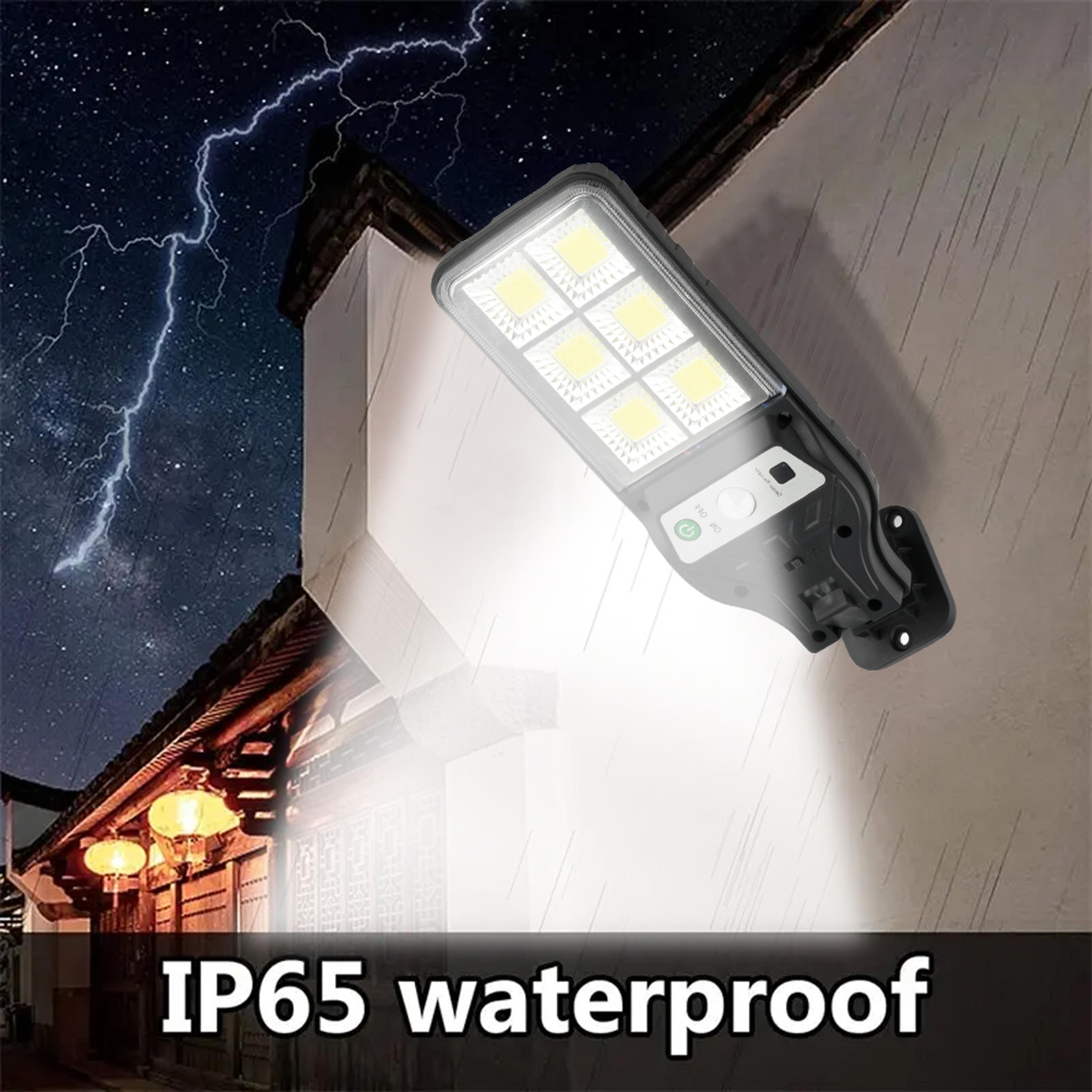 Motion Sensor Solar Lights Outdoor Lighting For Gardens Parks Garages Emergency Light SolarPowered  2