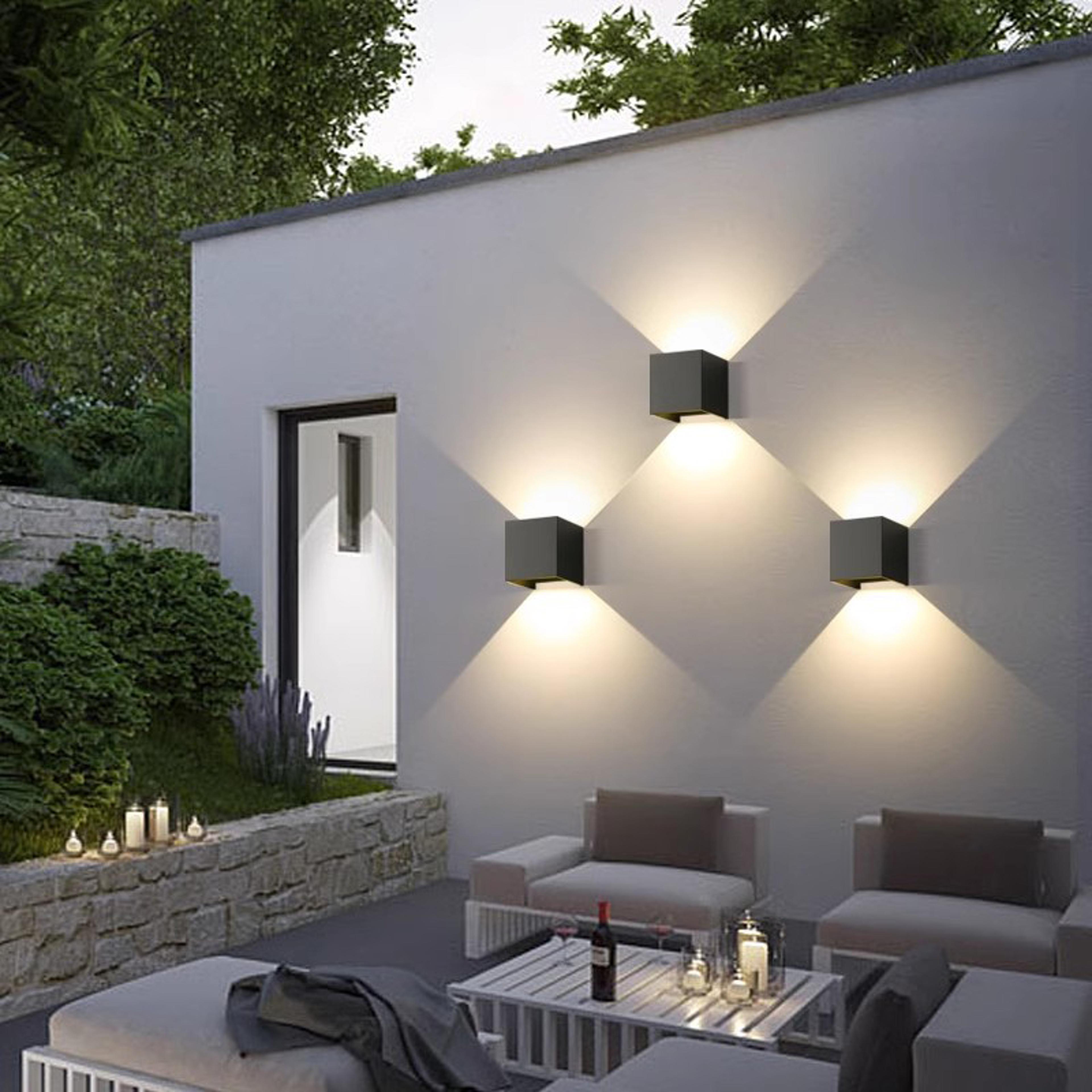 waterproof outdoor wall lamp, decorative indoor & outdoor wall lamp for living room, porch, bedroom, garden lighting