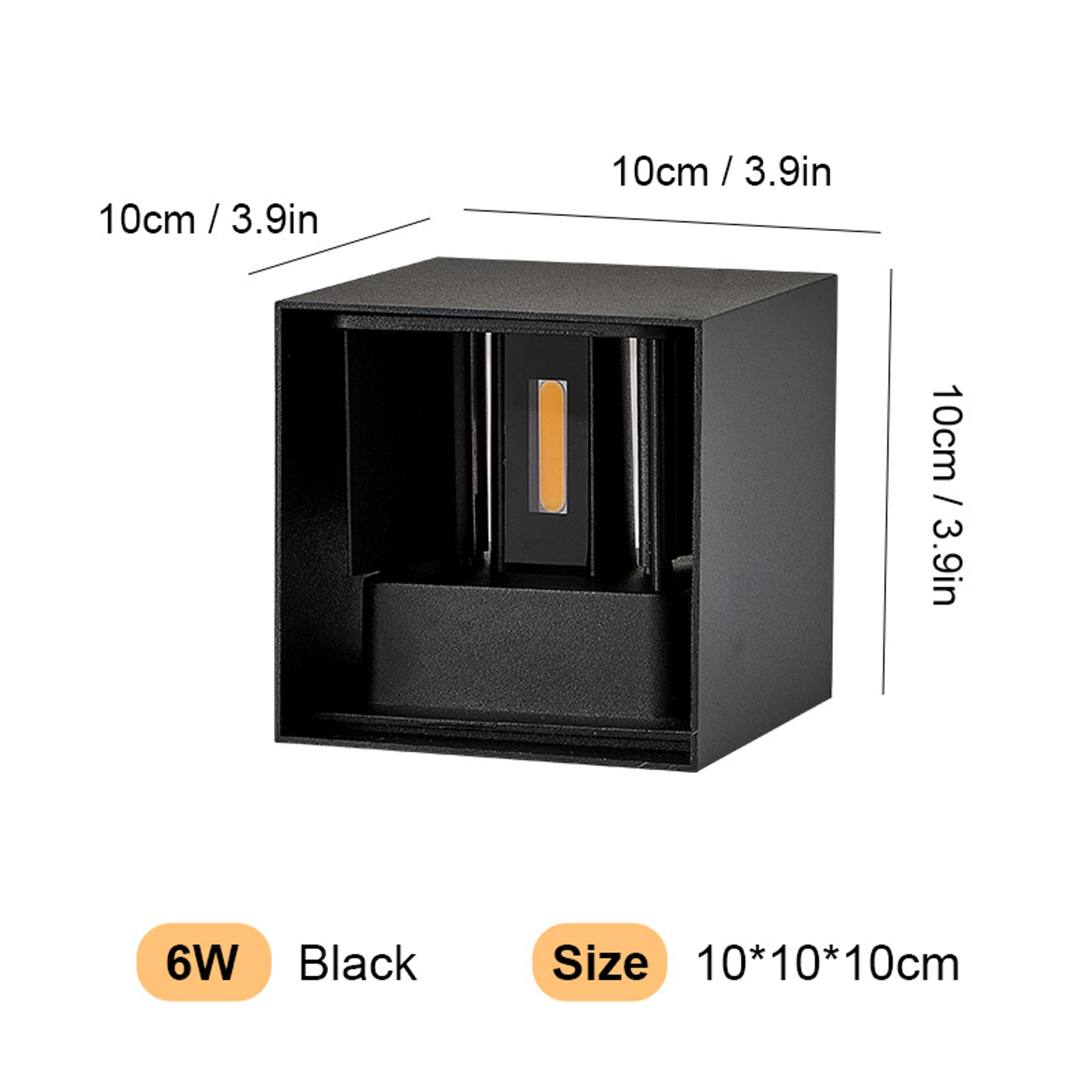 Outdoor Waterproof Aluminum LED Wall Lamp For Porch Garden Living Room Street Stairs And Interior L 2