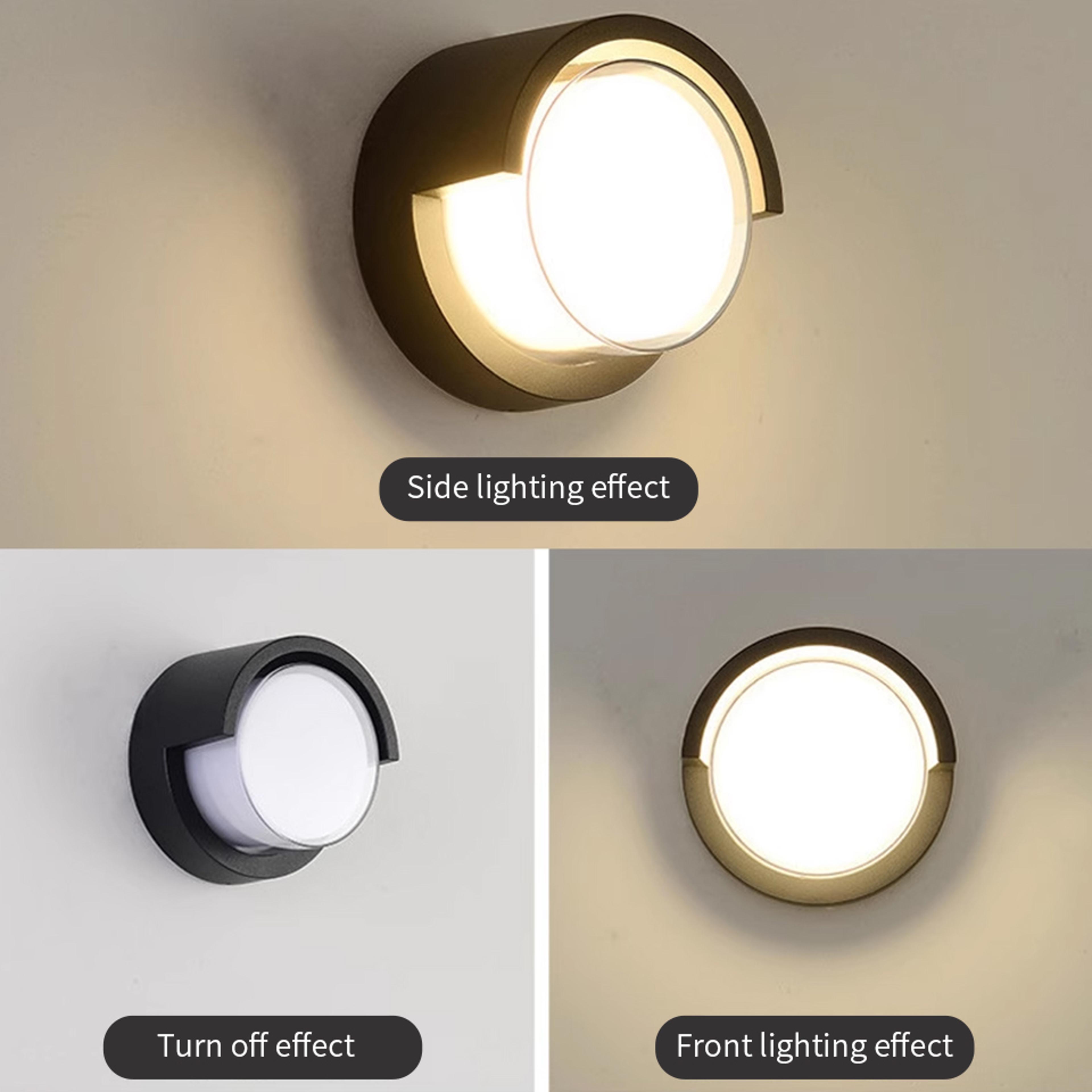 LED Wall Lamp Motion Sensor Waterproof Light For Garden Street  OutdoorIndoor Decoration 3