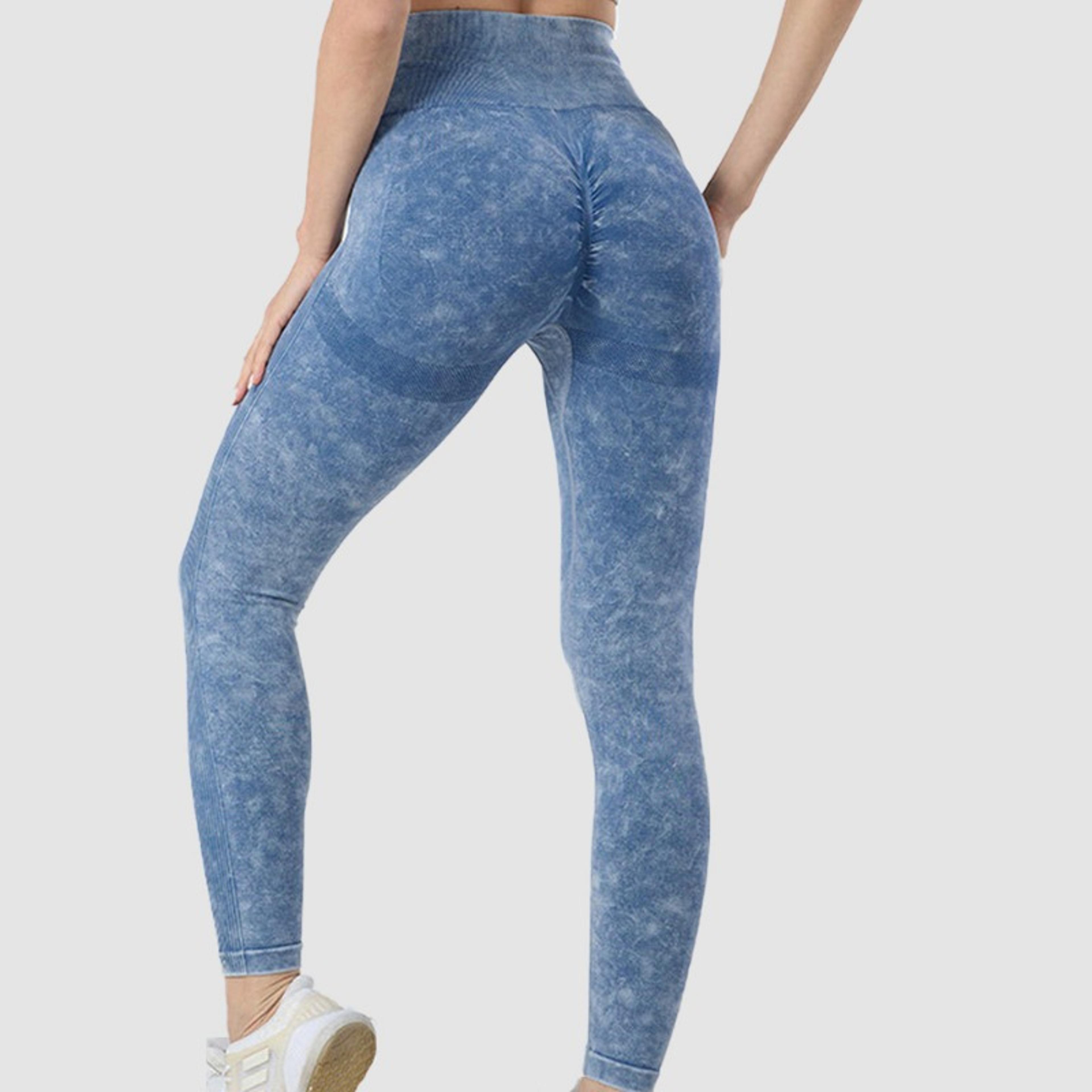 Matte Washed Seamless High Waist Yoga Pants Women High Elastic Sexy Hip Lifting Leggings For Gym Wo 7
