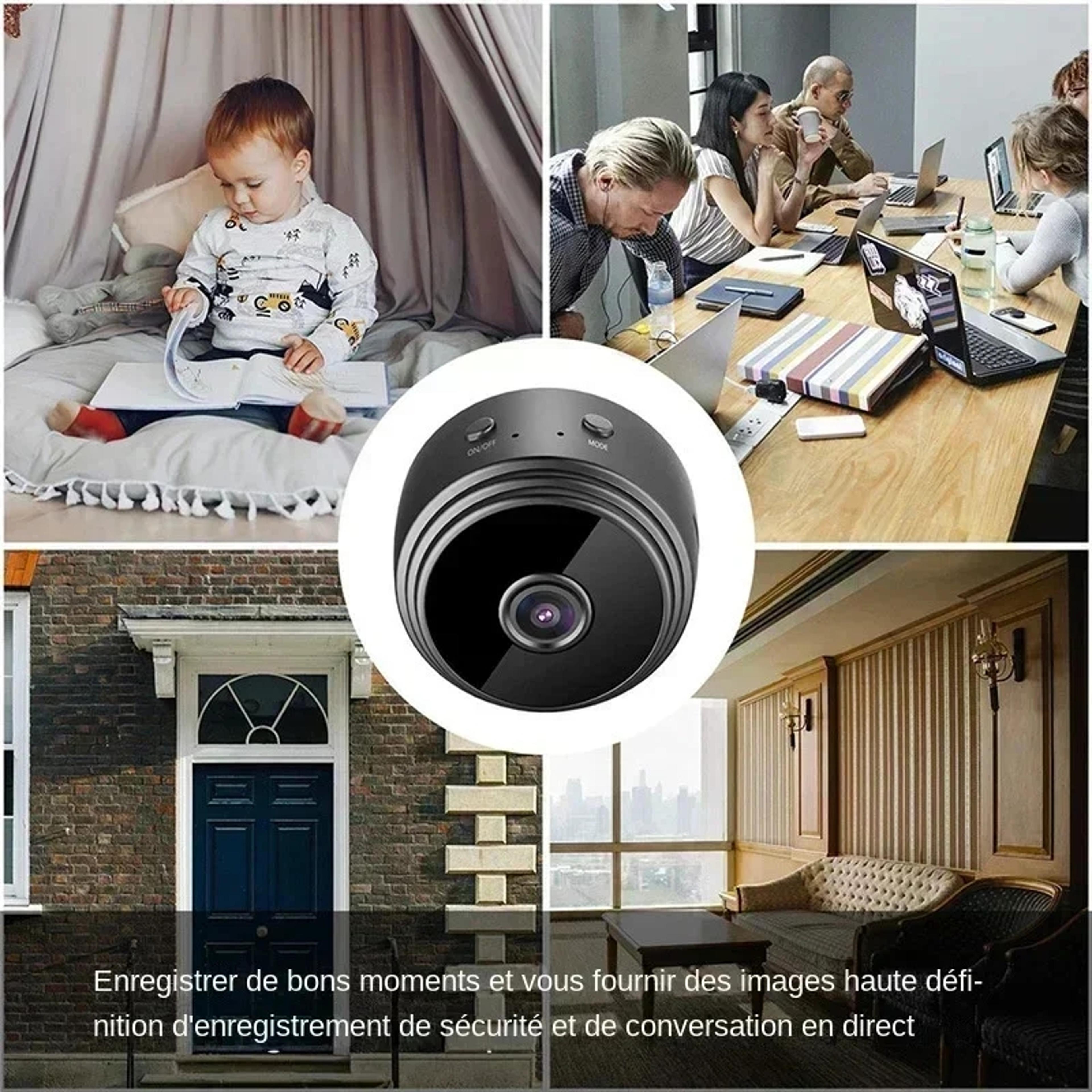 Wireless Mini Camera Smart Home Video Surveillance Monitoring Security Protection Remote Camcorders 1
