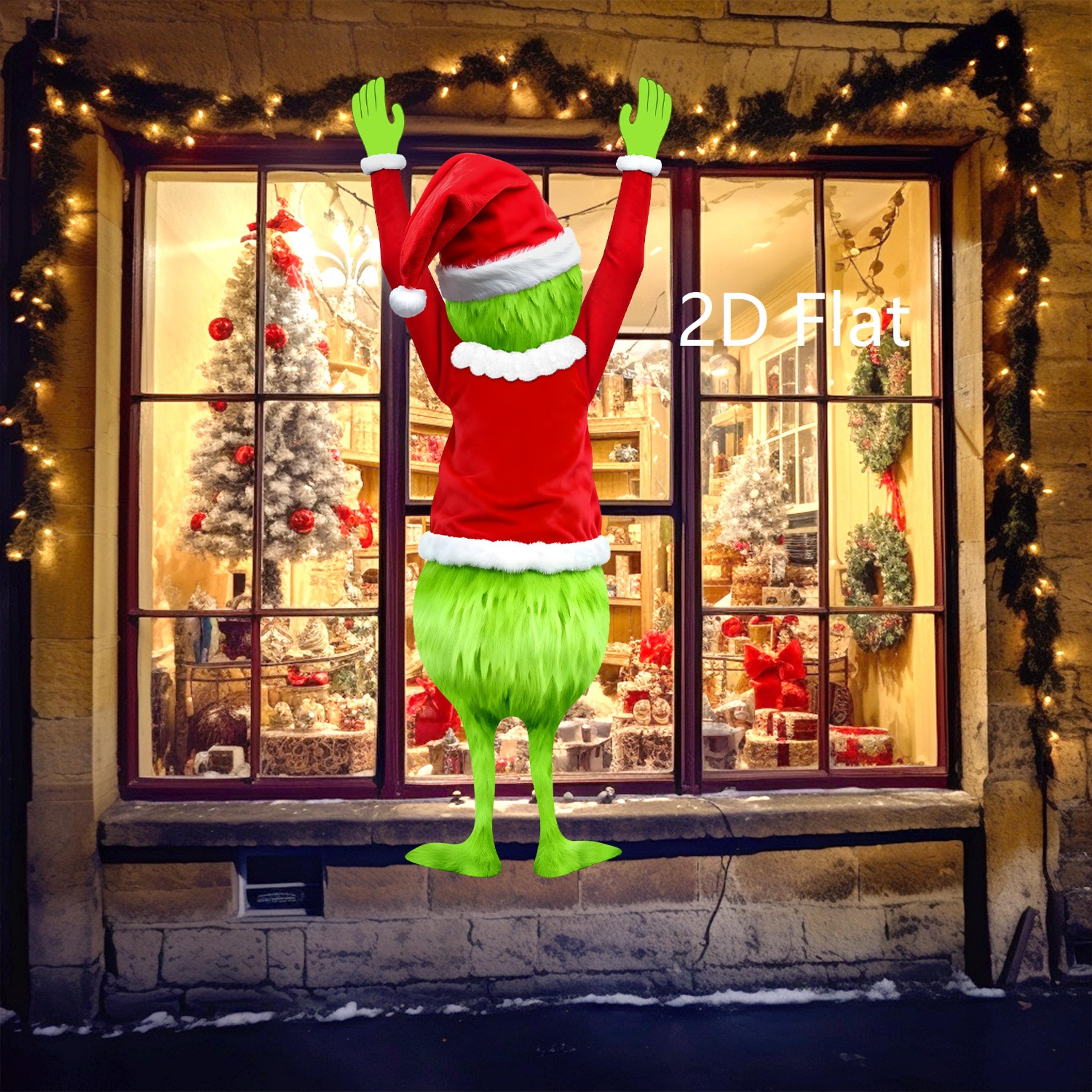 Hanging Christmas Decoration Christmas Green Haired Man Merry Xmas Gift Holiday Indoor Outdoor Fun  5