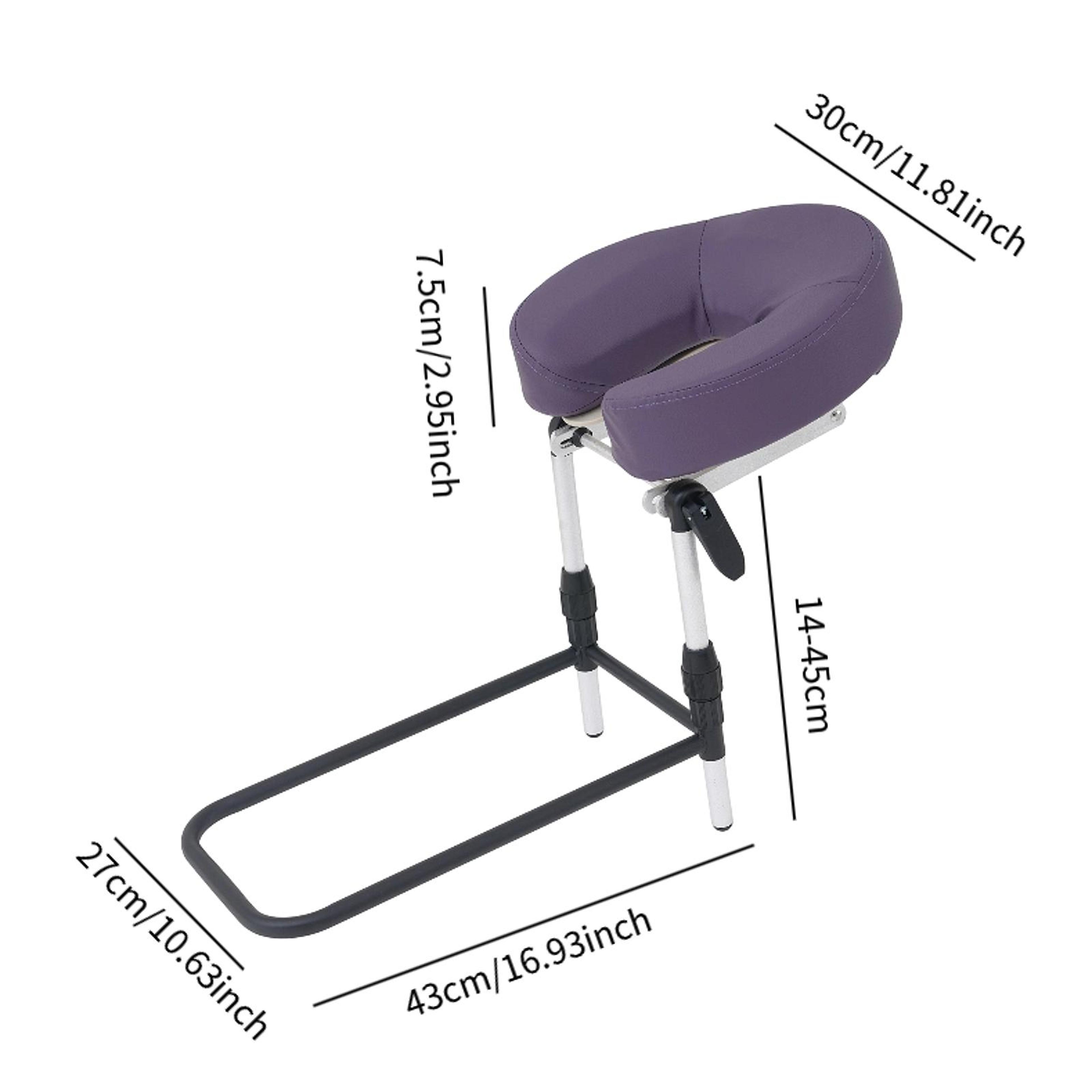 Multifunction Massage Head Rest Kit Adjustable Face Down Pillow For Mattress Cradle Support For Sal 6