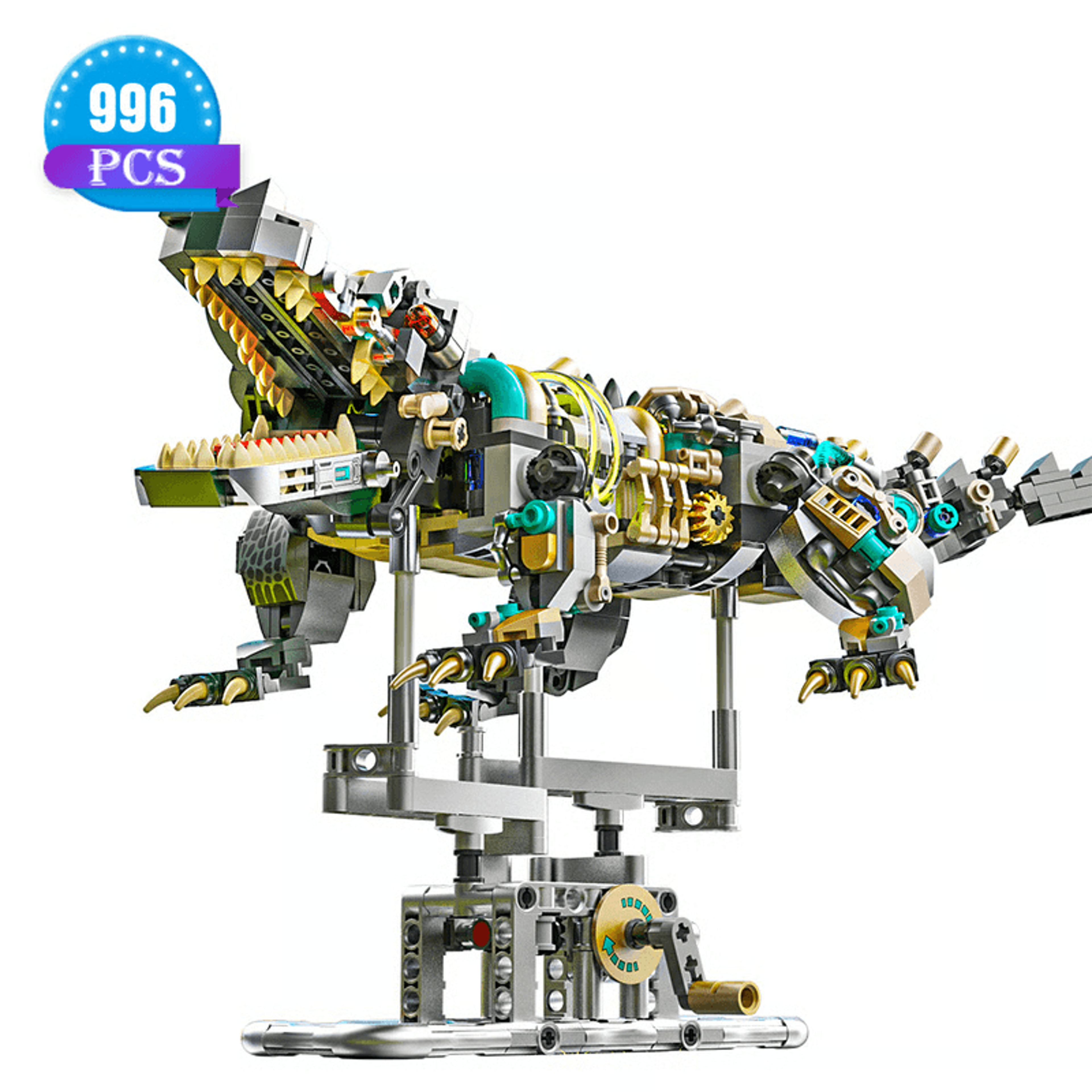 handson shark STEM toy