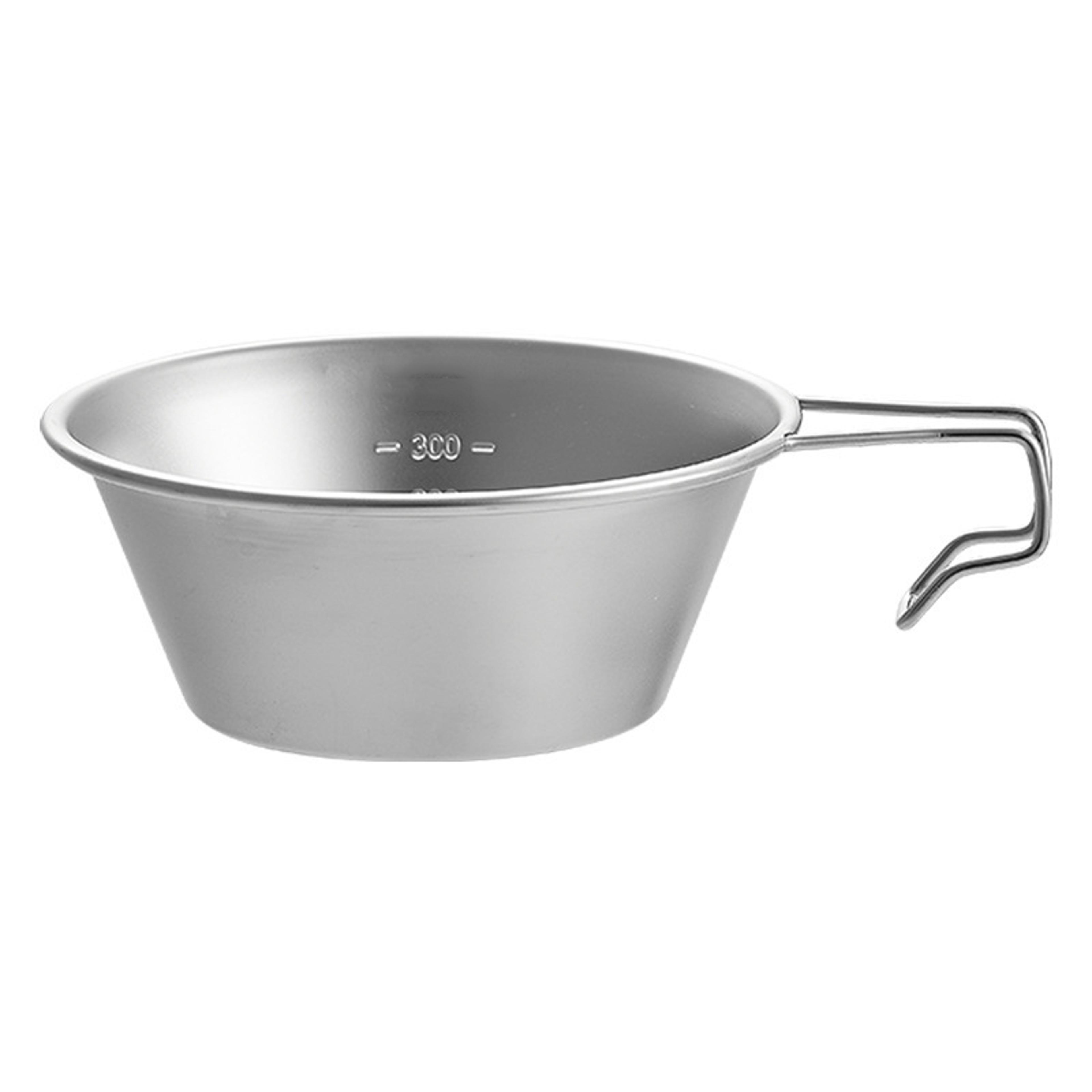 Stainless Steel Coffee Cup Outdoor Picnic Tableware Portable Hiking Tea Cup Barbecue Camping Essent 5