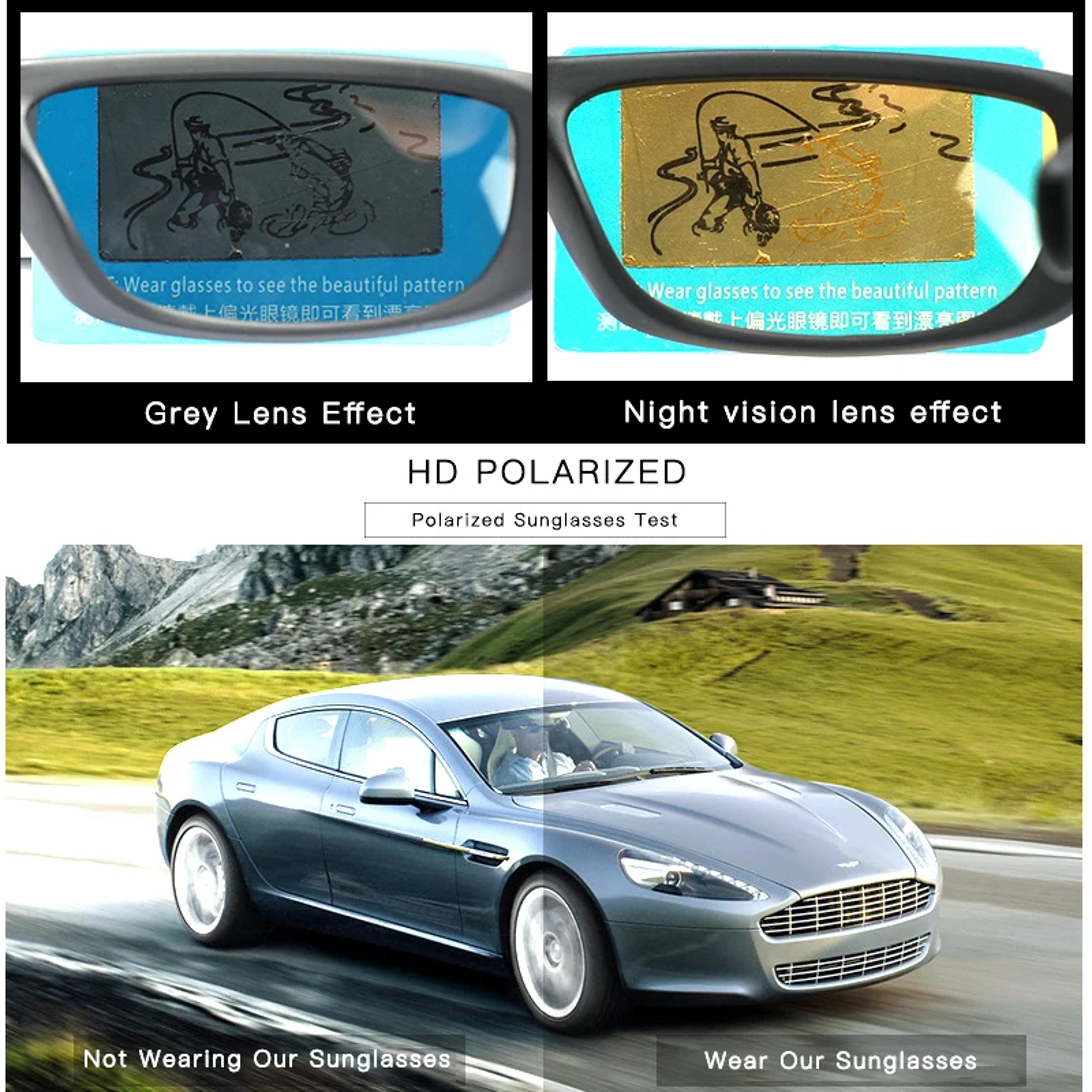 Retro Fishing Glasses Fashion Polarization Outdoor Sport Sunglasses Men Women Sunshade Eyewear For  2