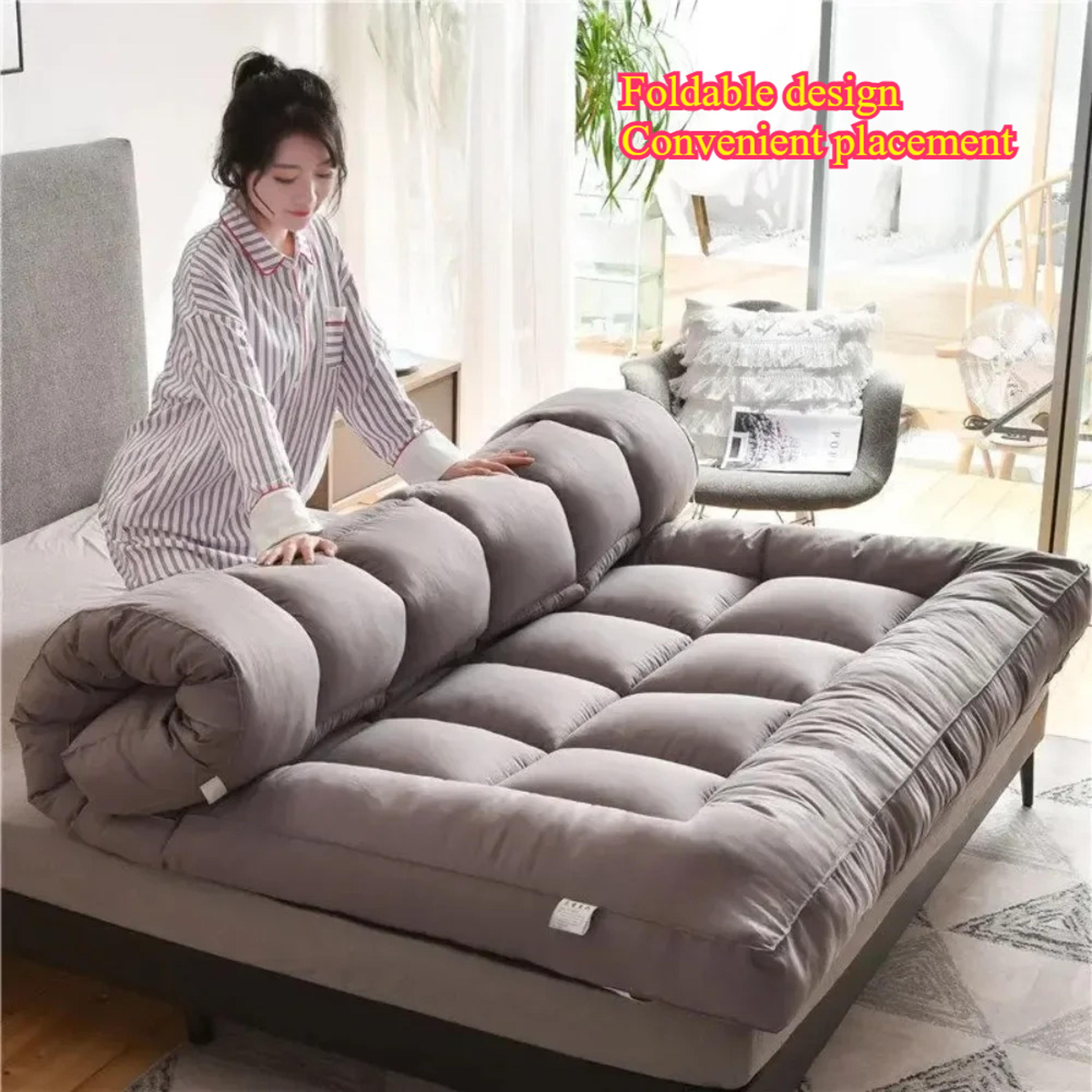 Tatami Mattress For Adults Foldable Dormitory Mattress Breathable Thickened Japanese Style Mattress 2