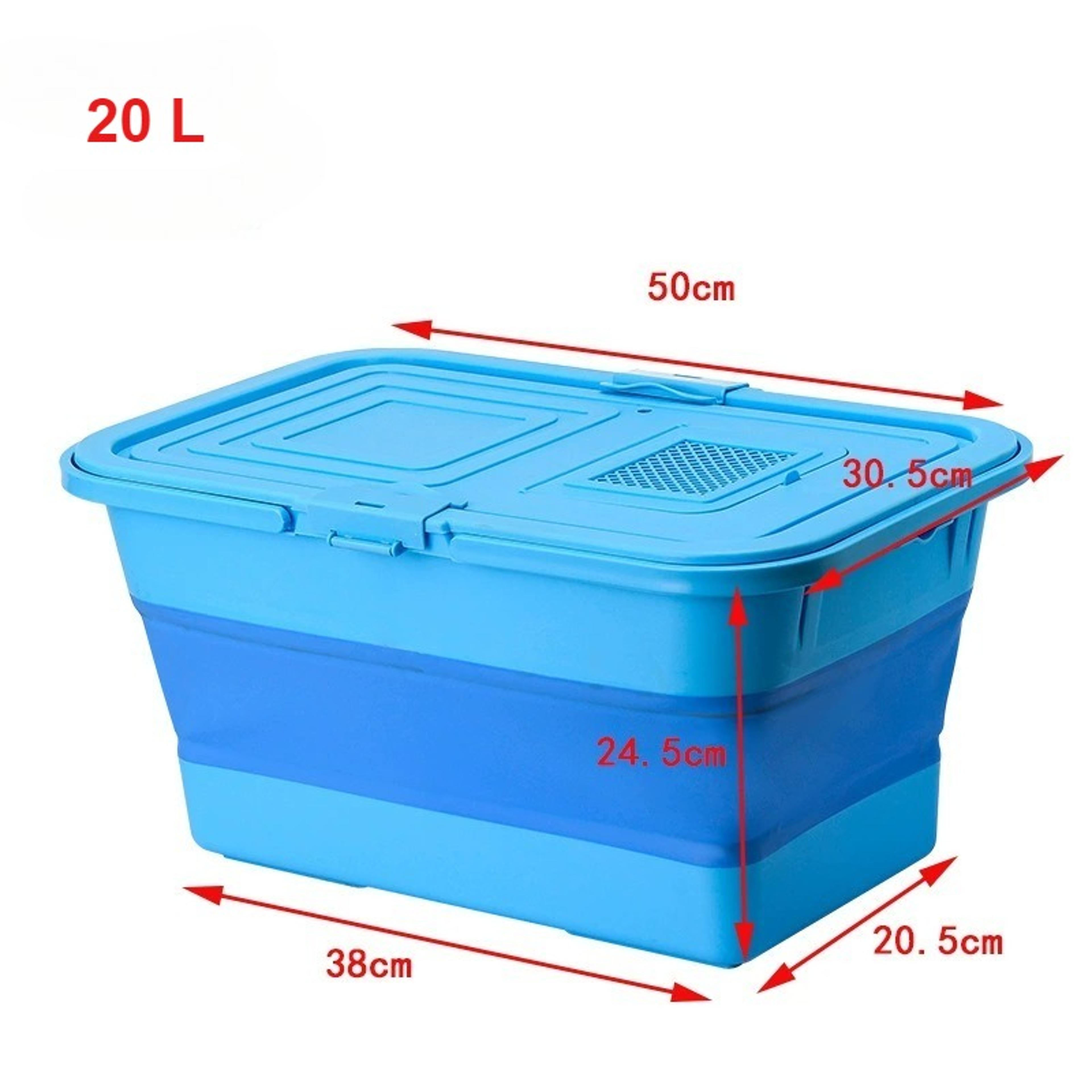 Portable Car Wash Tool Folding Fishing Bucket Large Capacity Rectangular Water Bucket Outdoor Colla 6