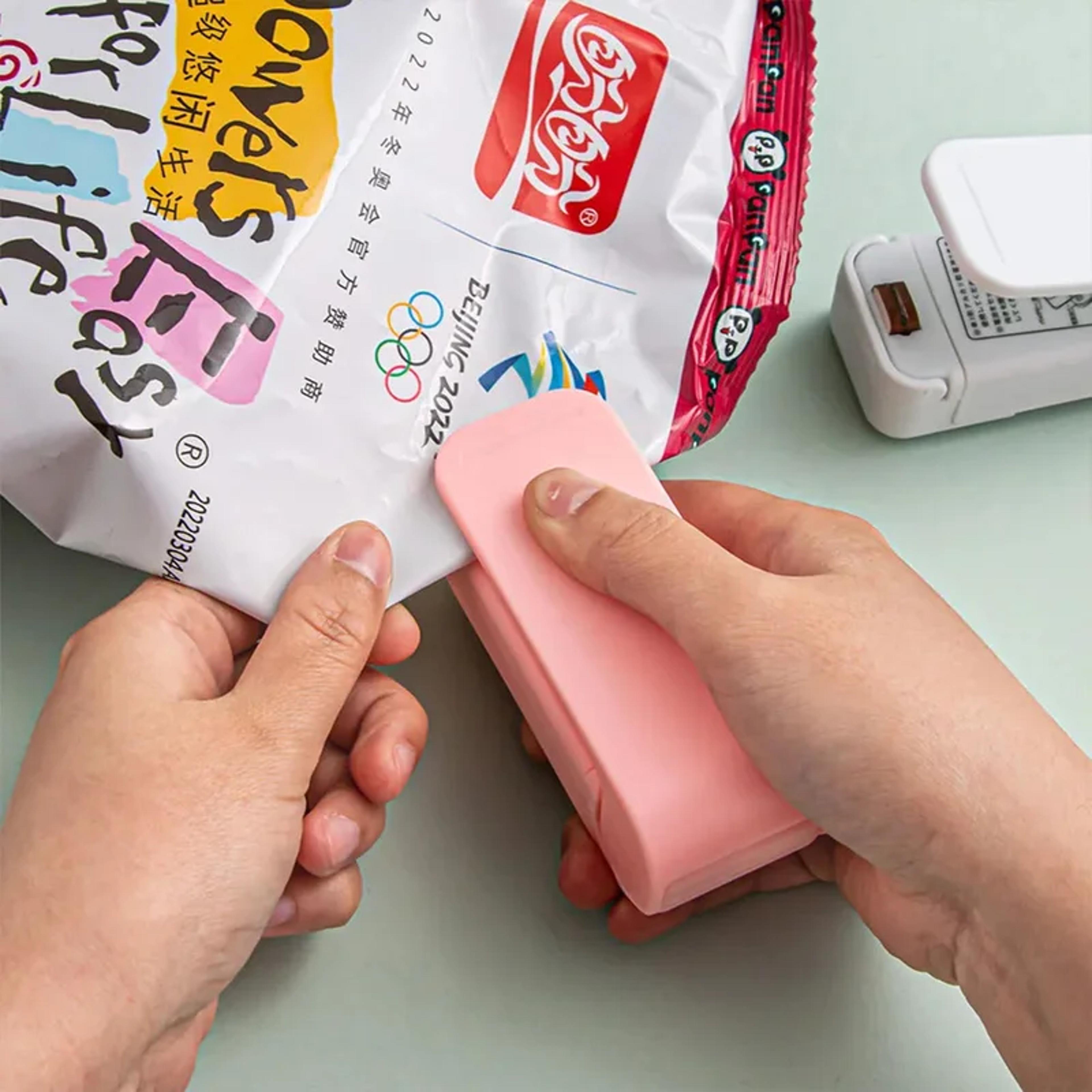 Portable Snack Packaging Mini Sealer For Insulated Plastic Food Bags Kitchen Tools For Sealing 1