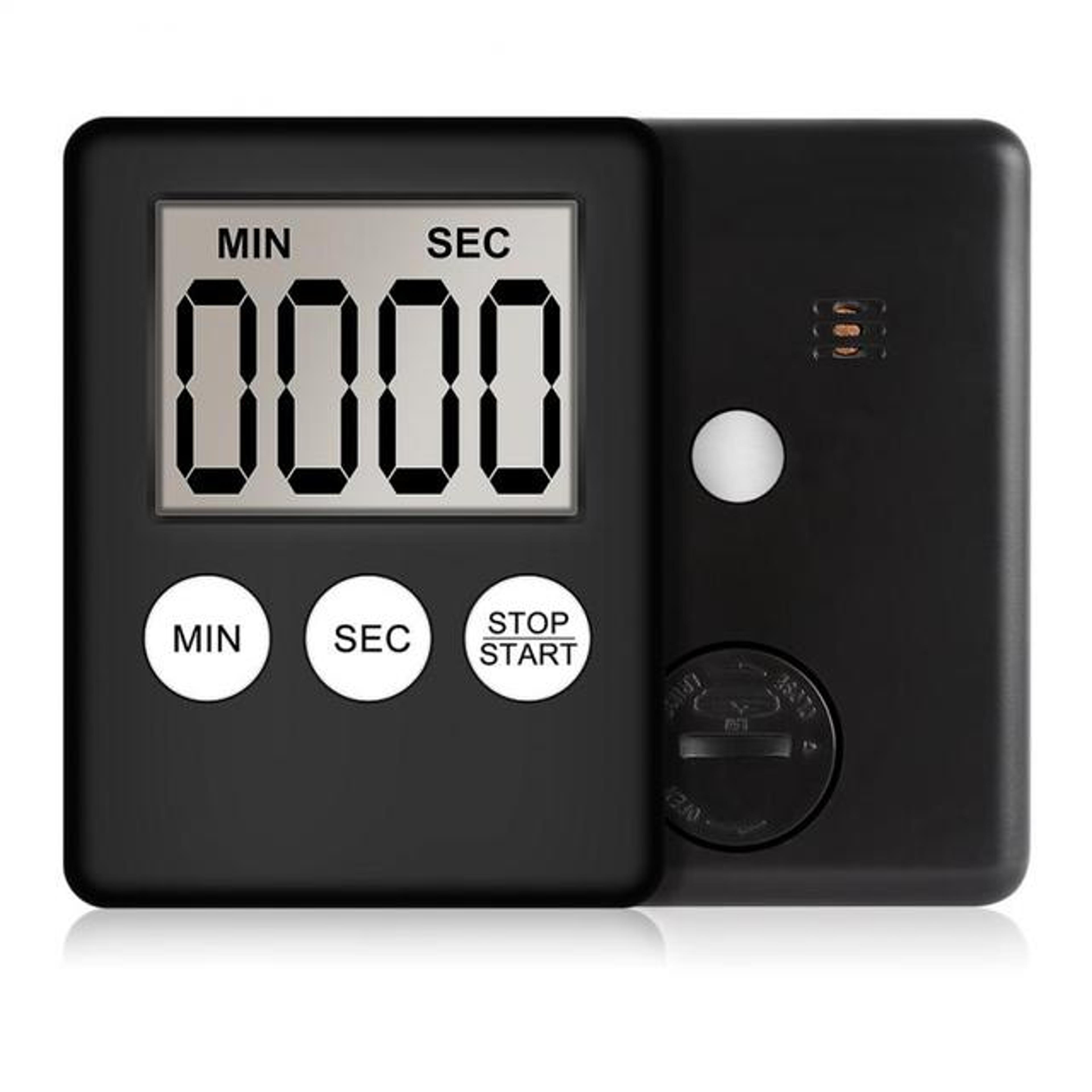 Kitchen Timer Square With Magnet LCD Digital Screen Cooking Timer Count Up Countdown Alarm Clock 6