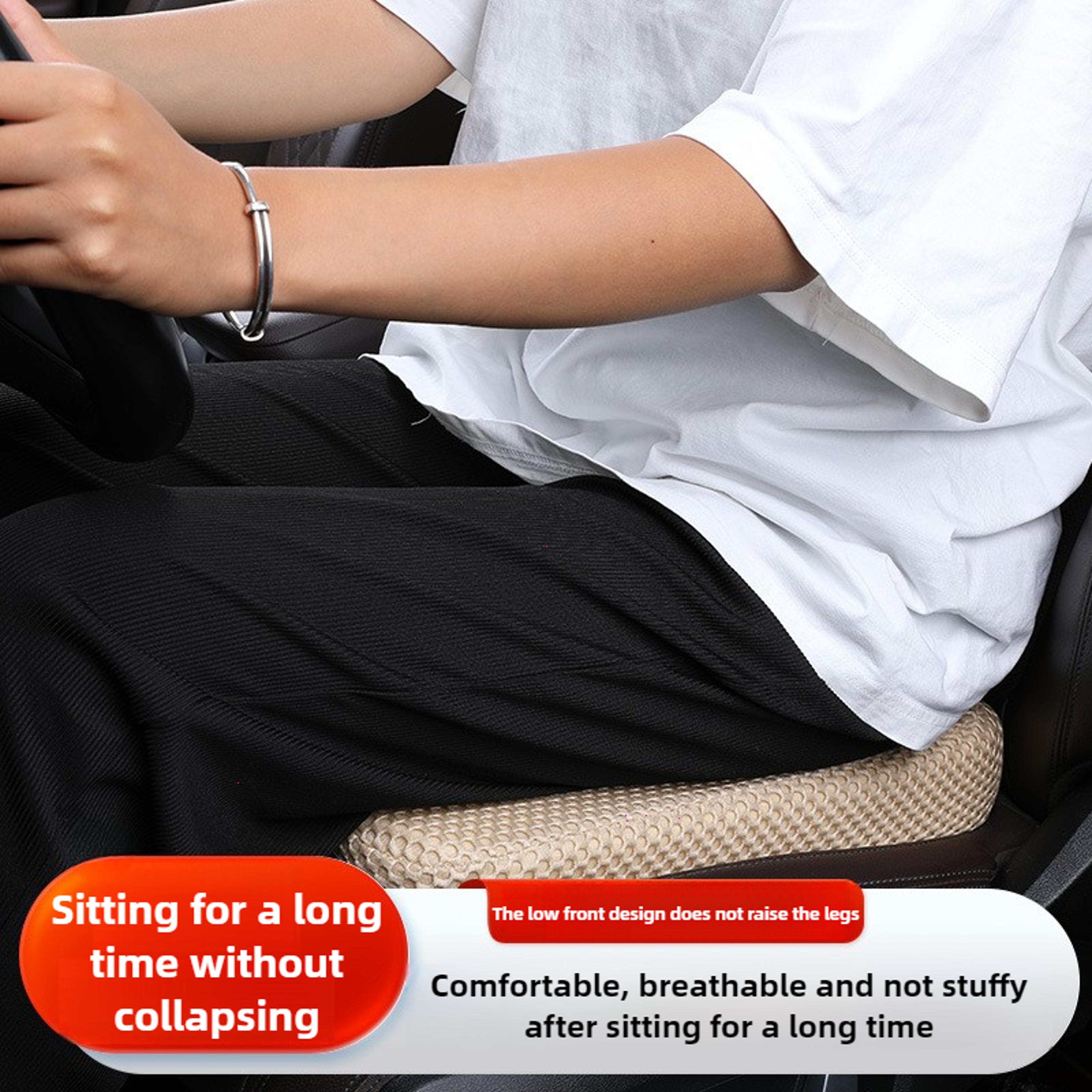Honeycomb Memory Cotton Car Seat Cushion Breathable 3D Mesh Booster Cushion Thickened Sedentary Com