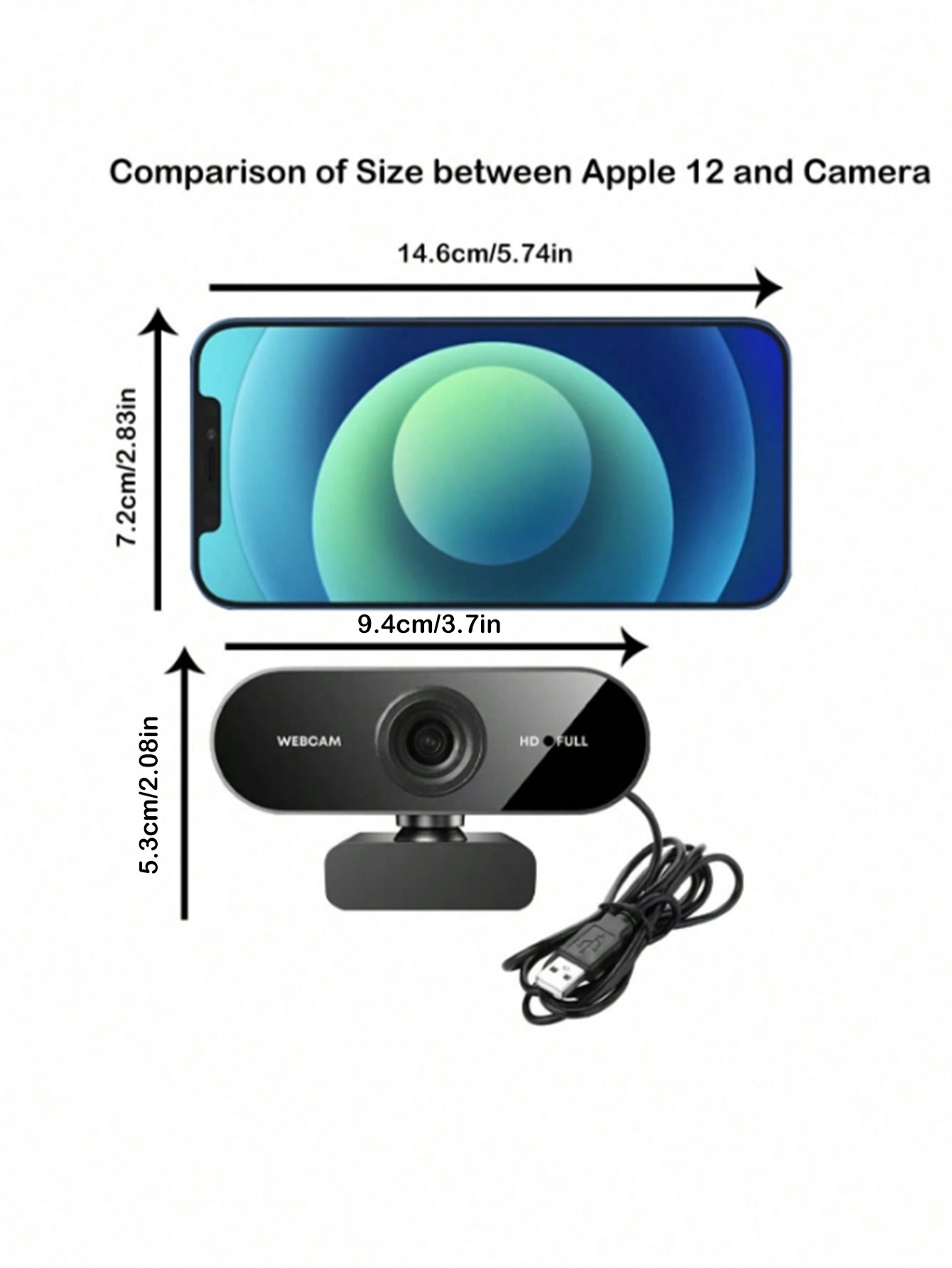 USB Webcam With Builtin Microphone Perfect For Laptops And Desktop Computers 5