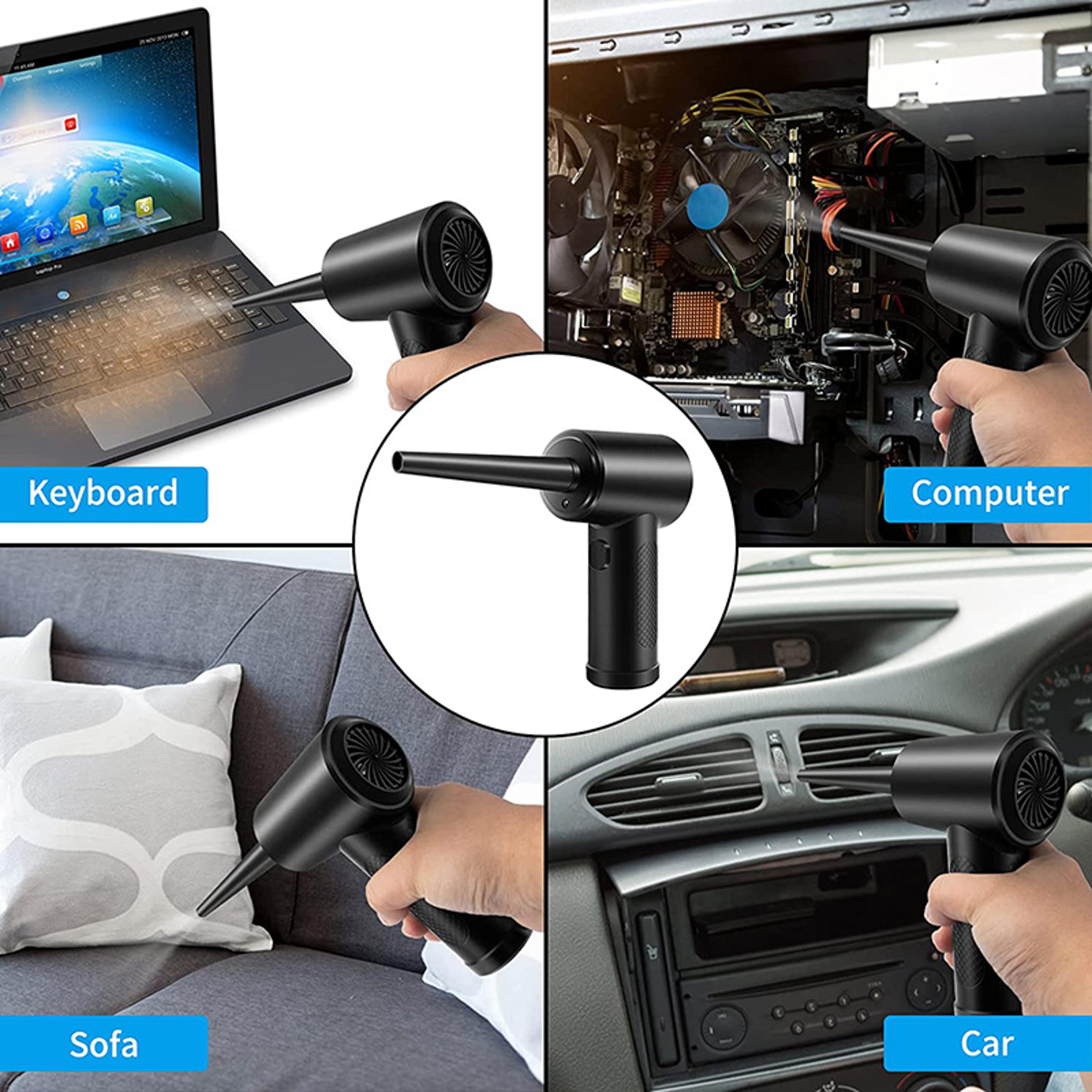 Wireless Electric Air Duster Compressed Air Blower Gun TypeC Air Duster For Computer Keyboard PC Ga 2