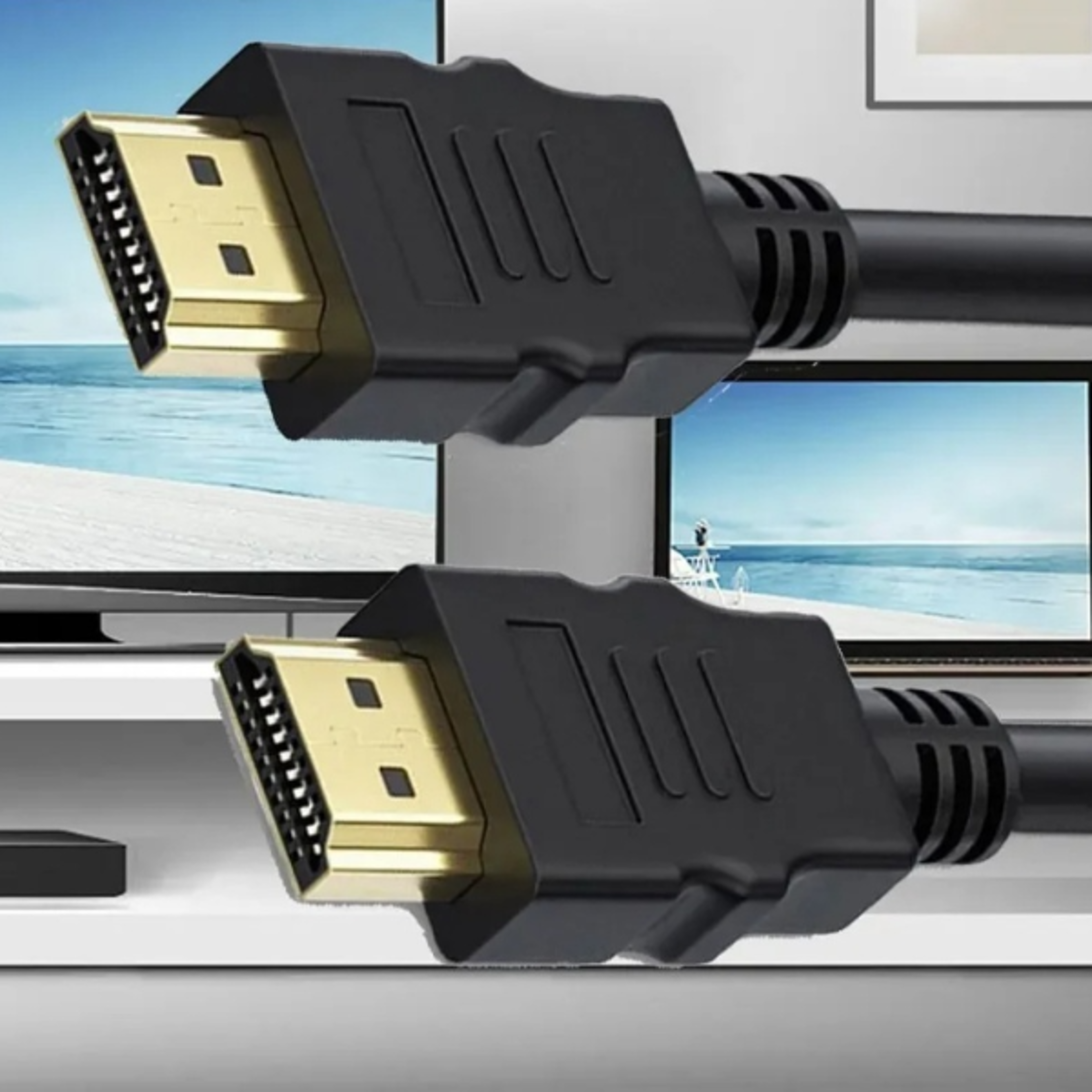 hd hdmi extension cable converter, hdmi-compatible video audio adapter for tv box, pc, laptop, monitor, projector