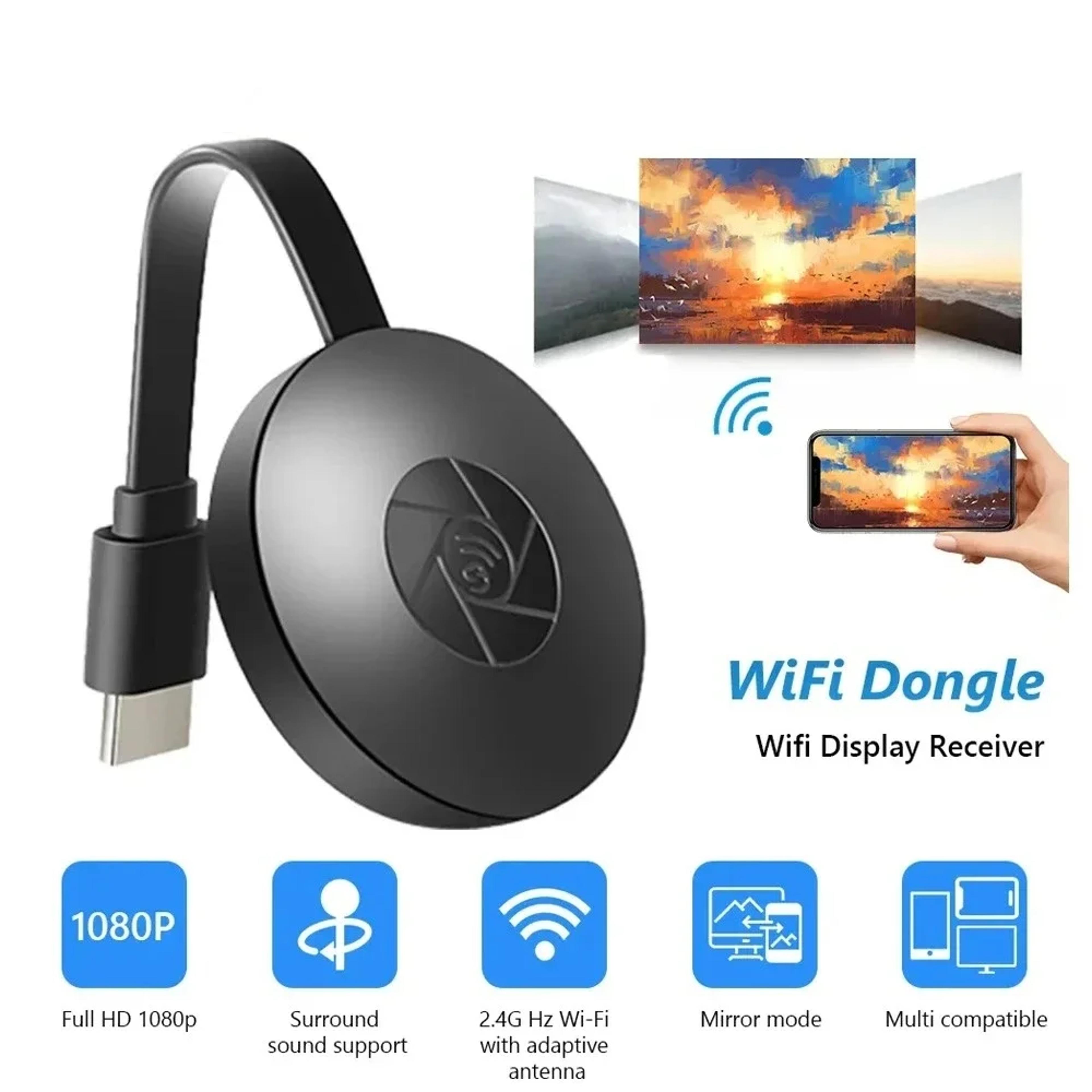 Screen Small WiFi Dongle Adapter For AndroidiOS Stick Video Receiver Display Smart TV Box Miracast  1