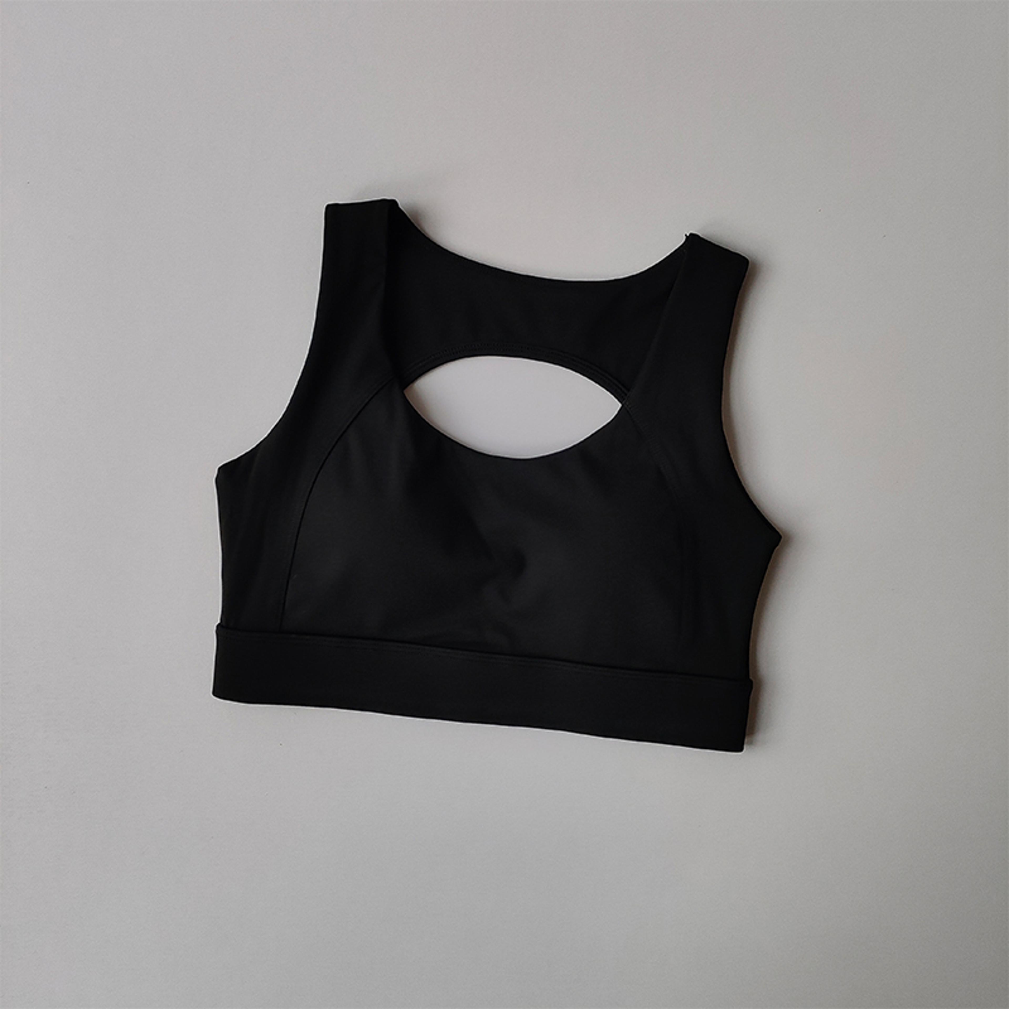Shockproof Running Bra Beautiful Back Sports Underwear Antisagging Yoga Bra Highintensity Training  3