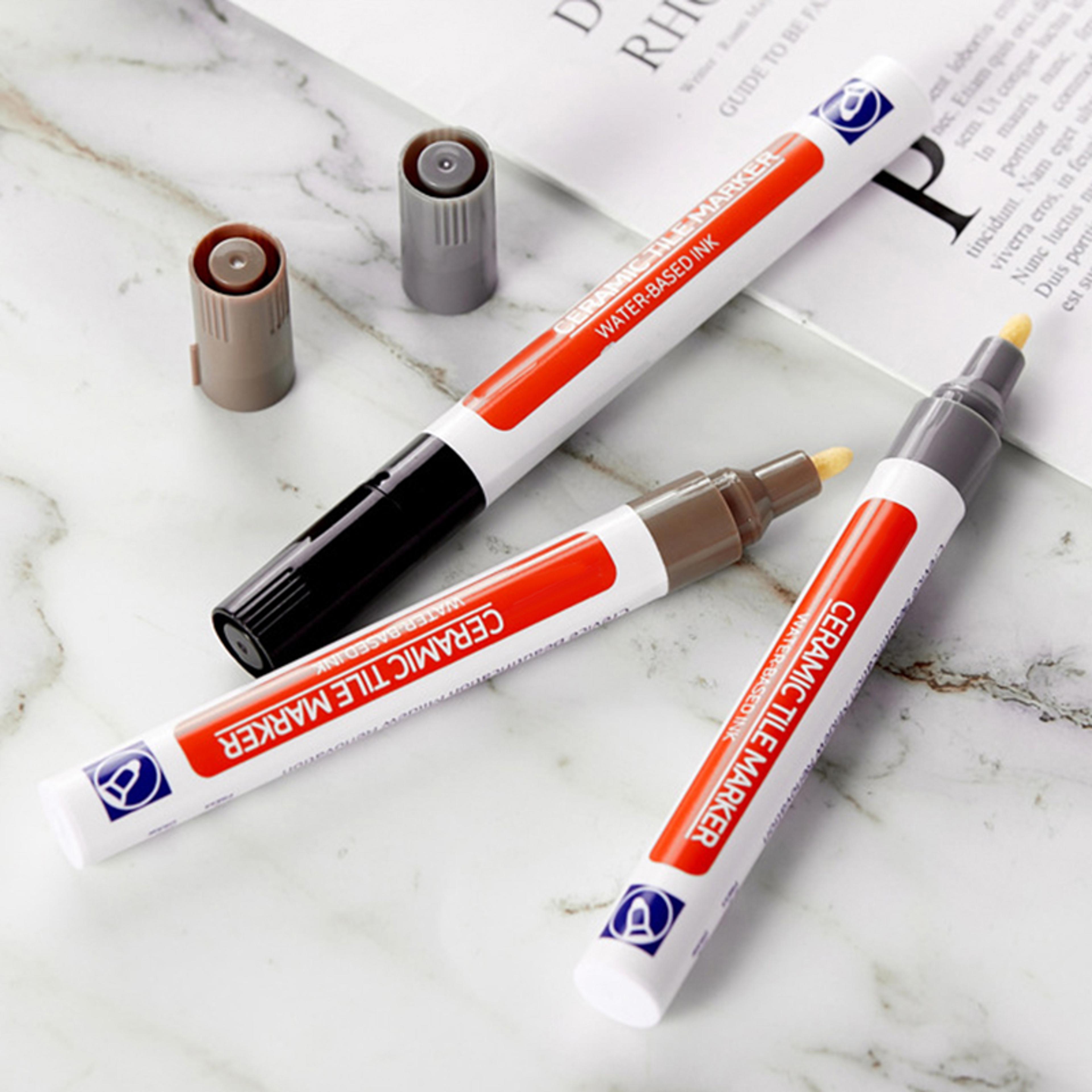 Tile Grout Repair Marker  Waterproof Seam Fix Pen For Bathroom  Kitchen 2