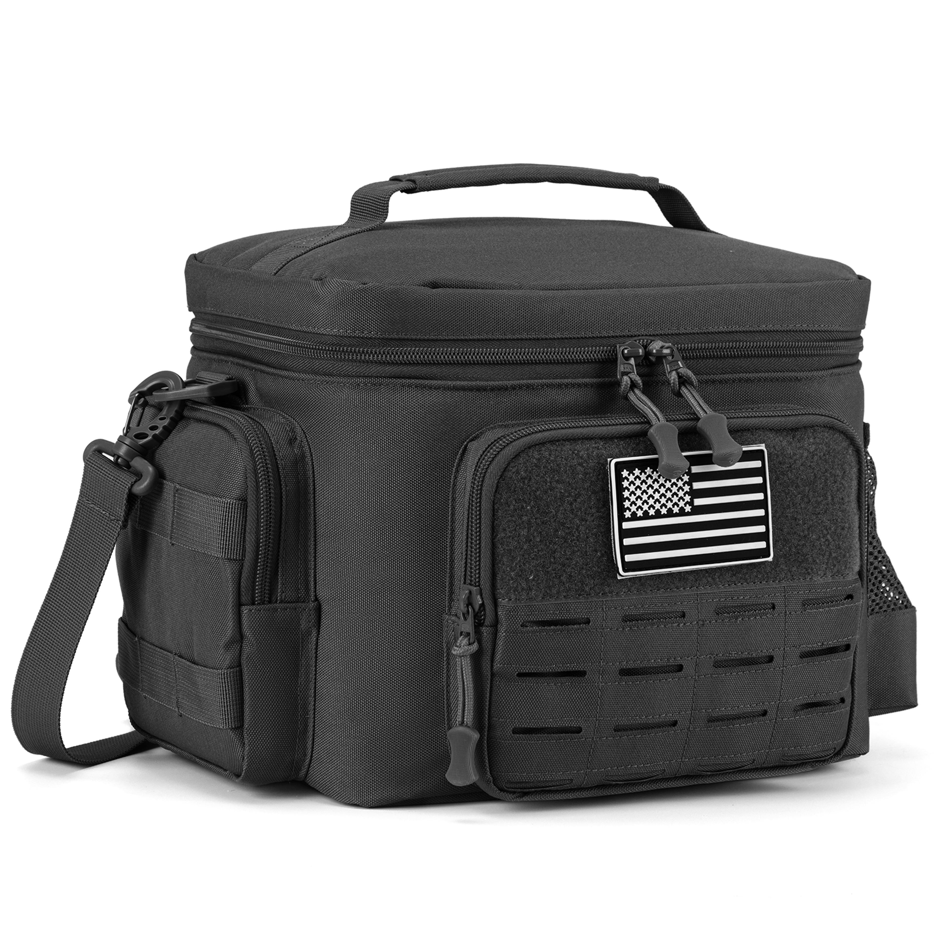 heavy duty tactical lunch bag, insulated & leakproof for work & outdoors