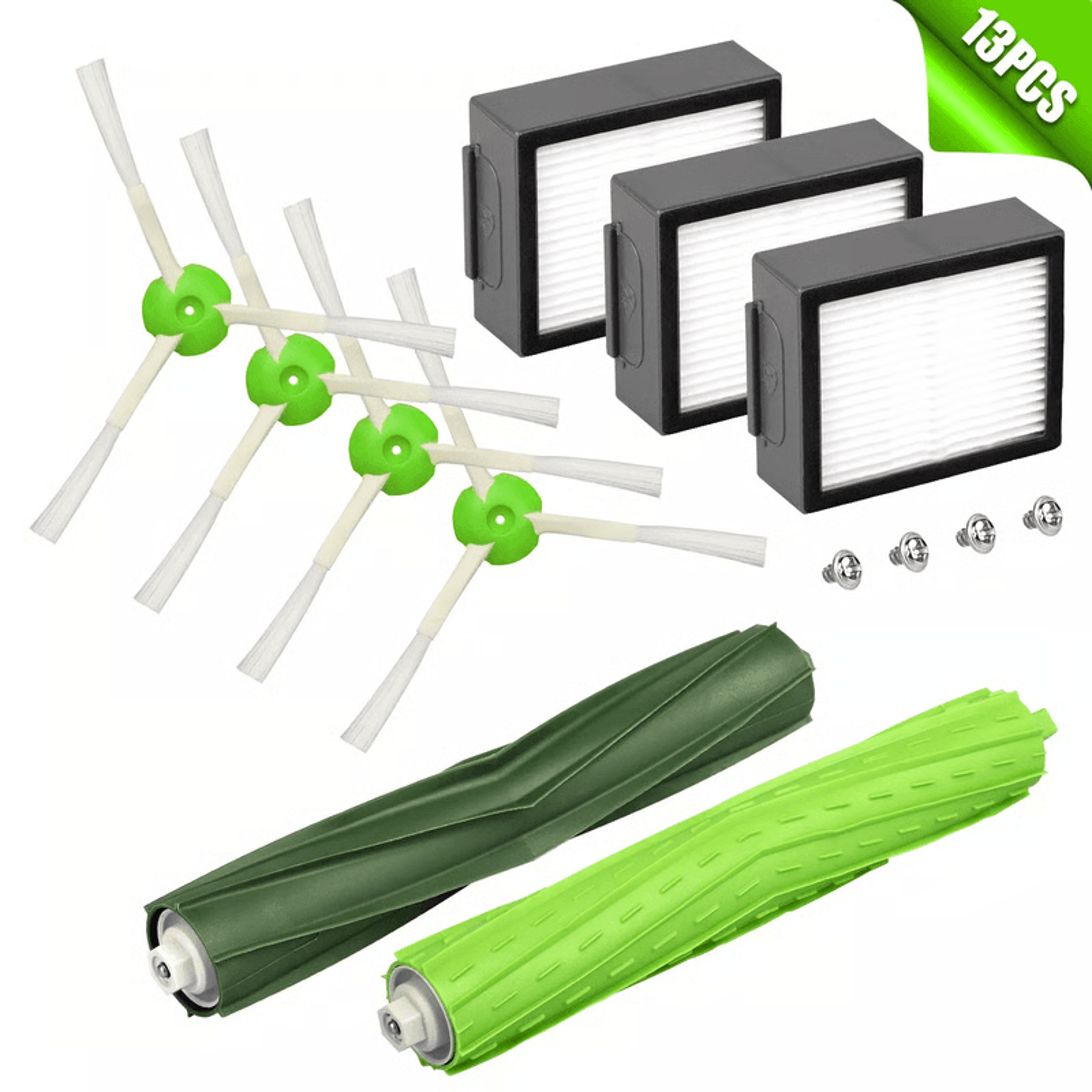 roomba replacement parts with hepa filters and side brushes for i7 i7+ e5 e6 e7