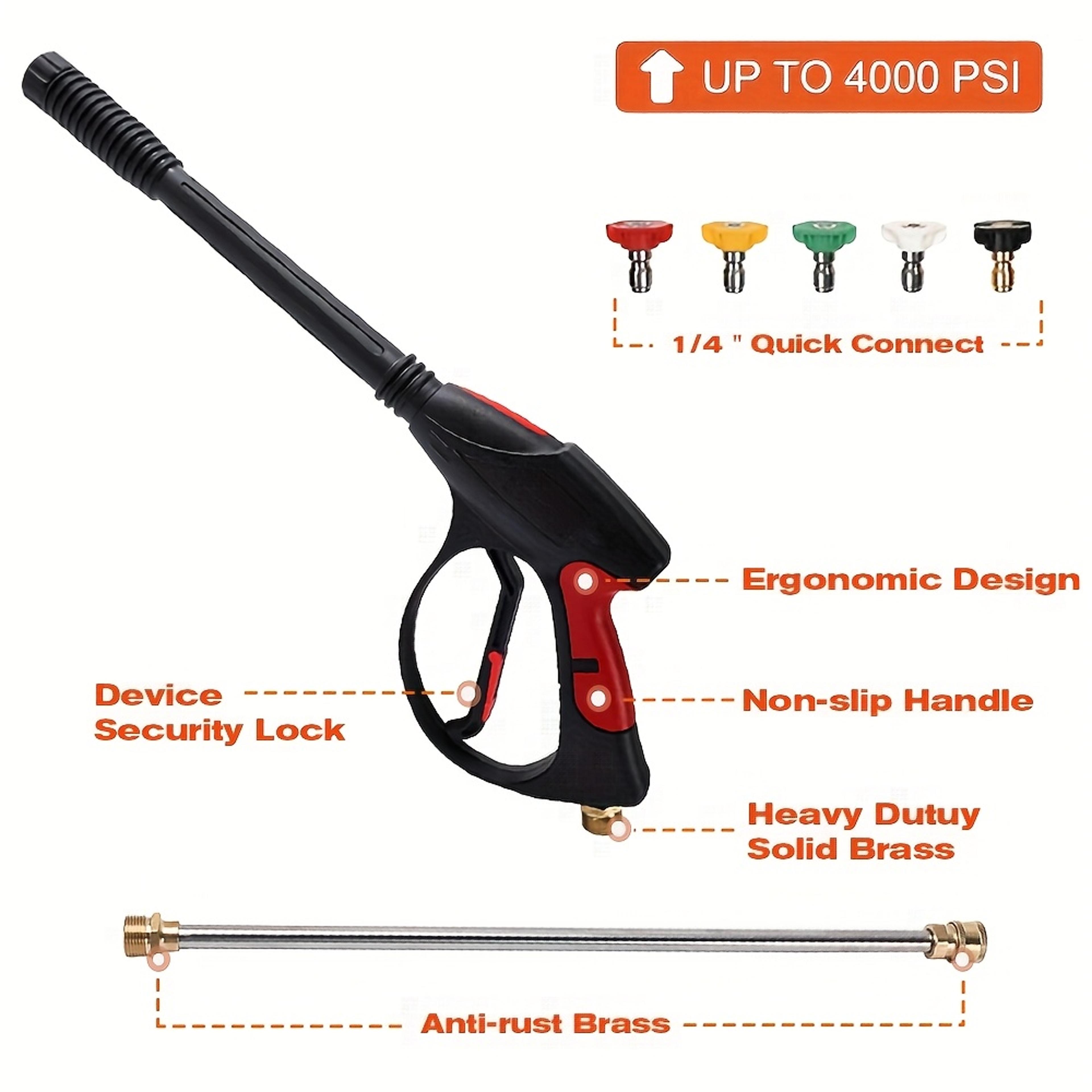 High Pressure Cleaning Gun Extension Tool Kit 5