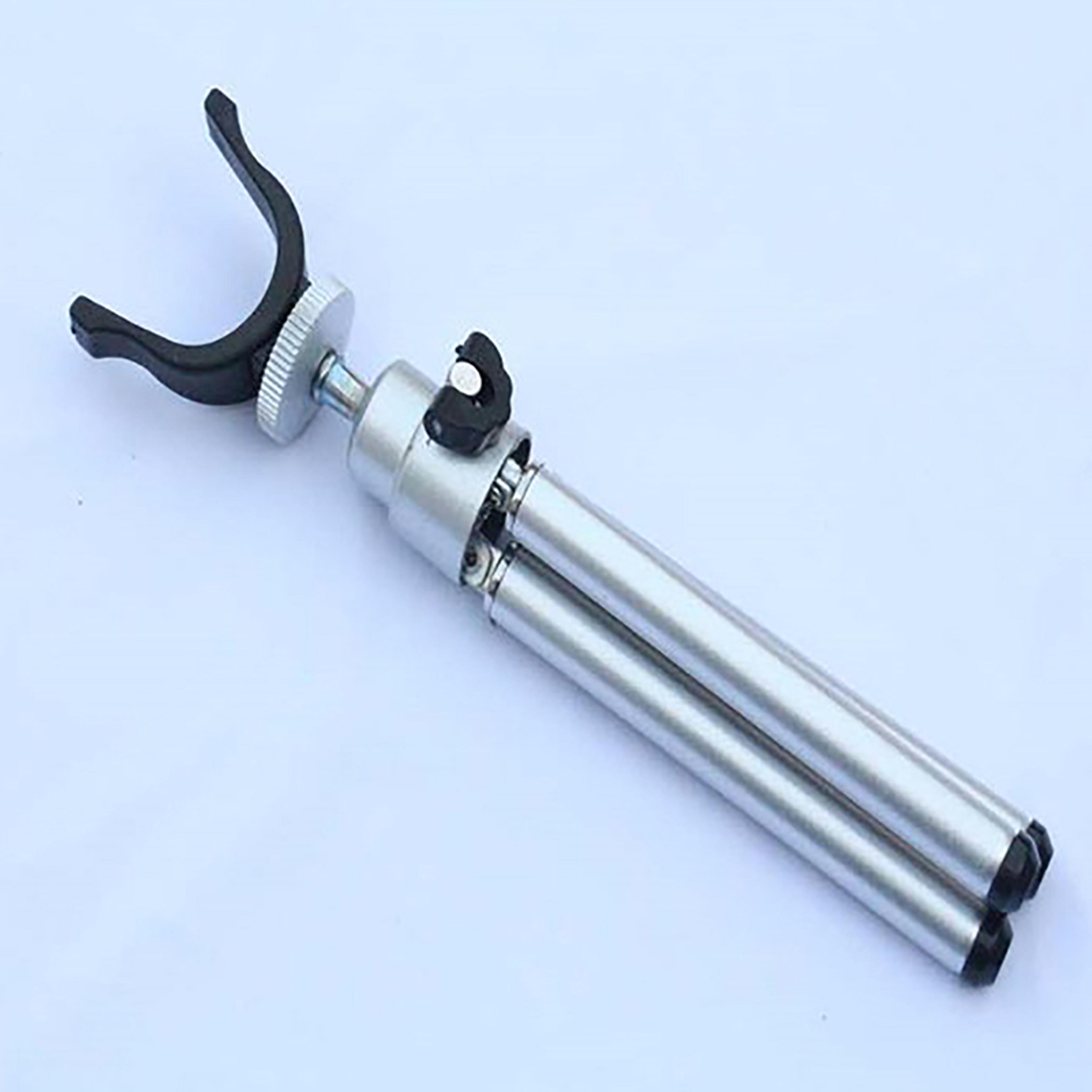 adjustable fishing rod holder, foldable rack pole stand, anti slip telescopic tripod, winter fishing gear accessories