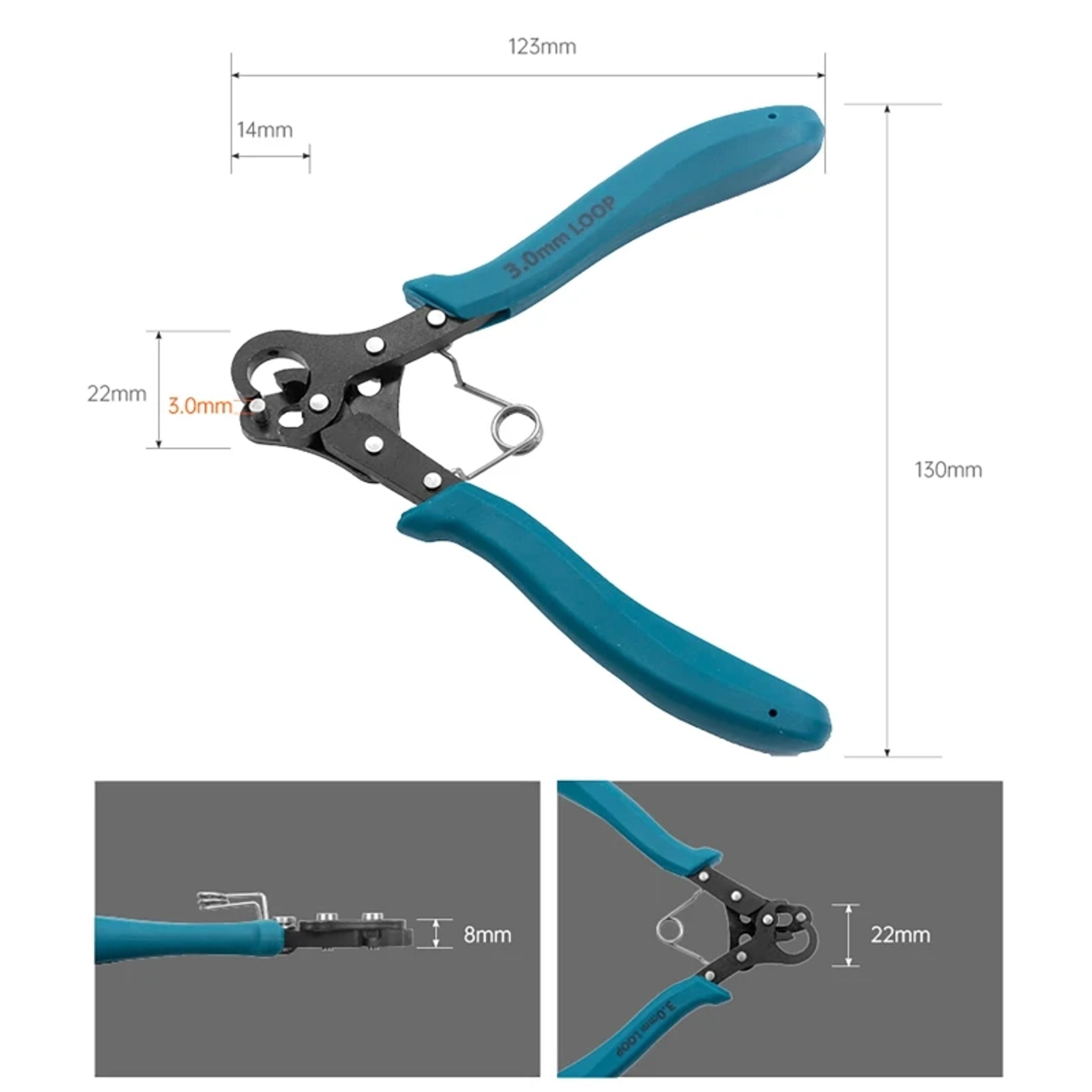 Round Nose Pliers For Wire Ring Wrapping Wire Rolling Plier Jewelry Making Tool Wire Winding Bendin 5