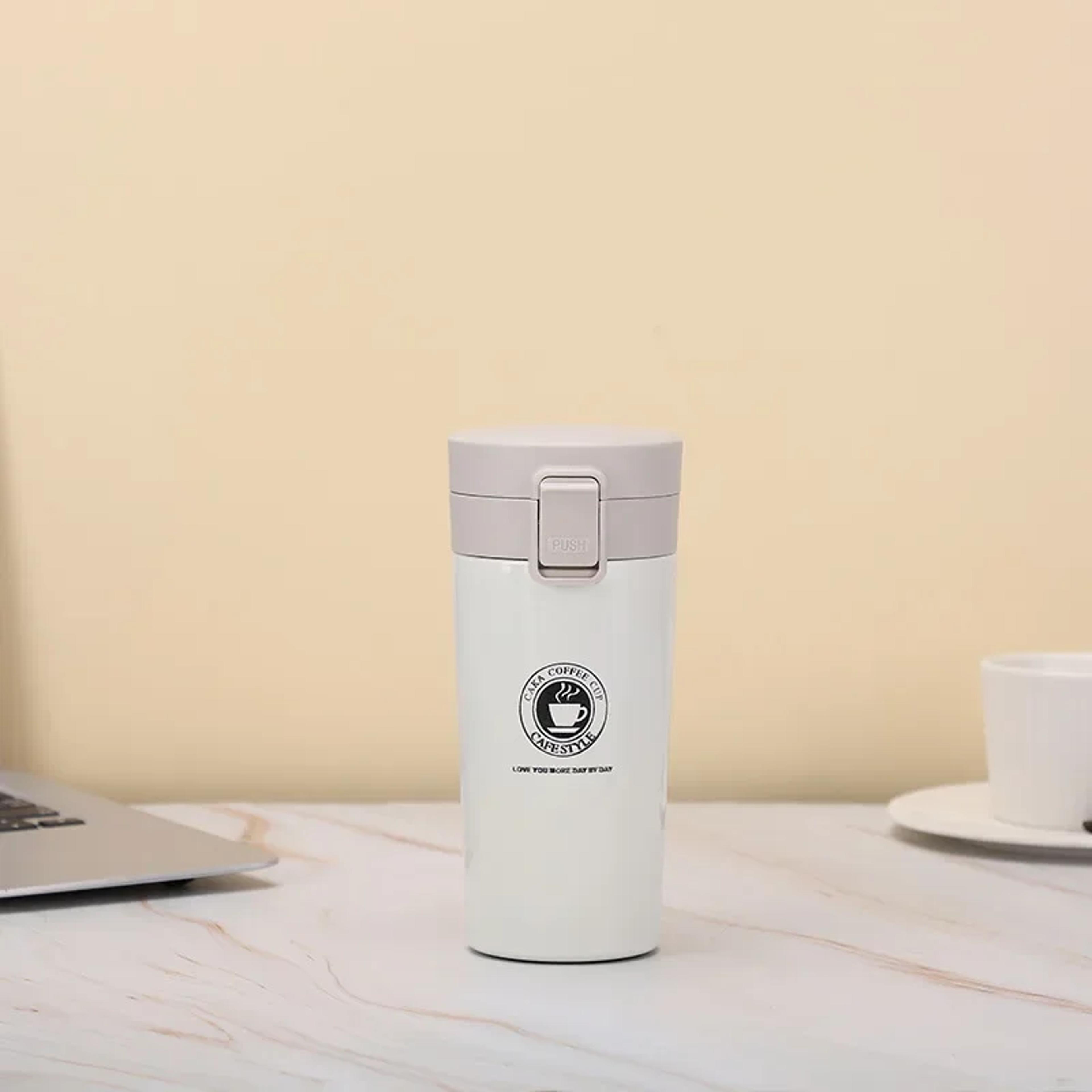 Double Wall Stainless Steel Coffee Cup  Thermal Mug Vacuum Flask Leak Proof Thermos Water Bottle 7