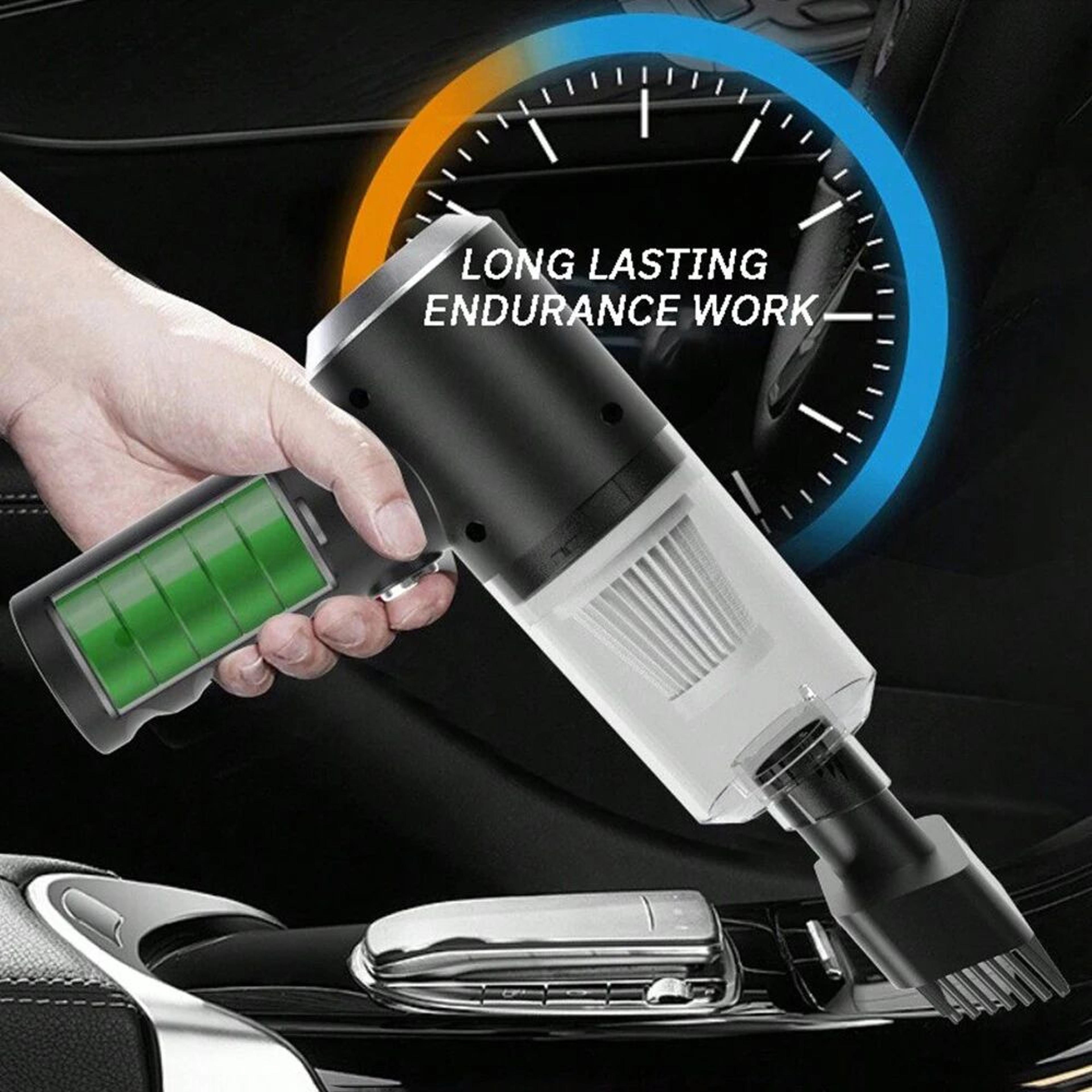Vacuum Combination Cleaner Integrated Suction And Blowing USB Charging Compact Car Household Vacuum 3