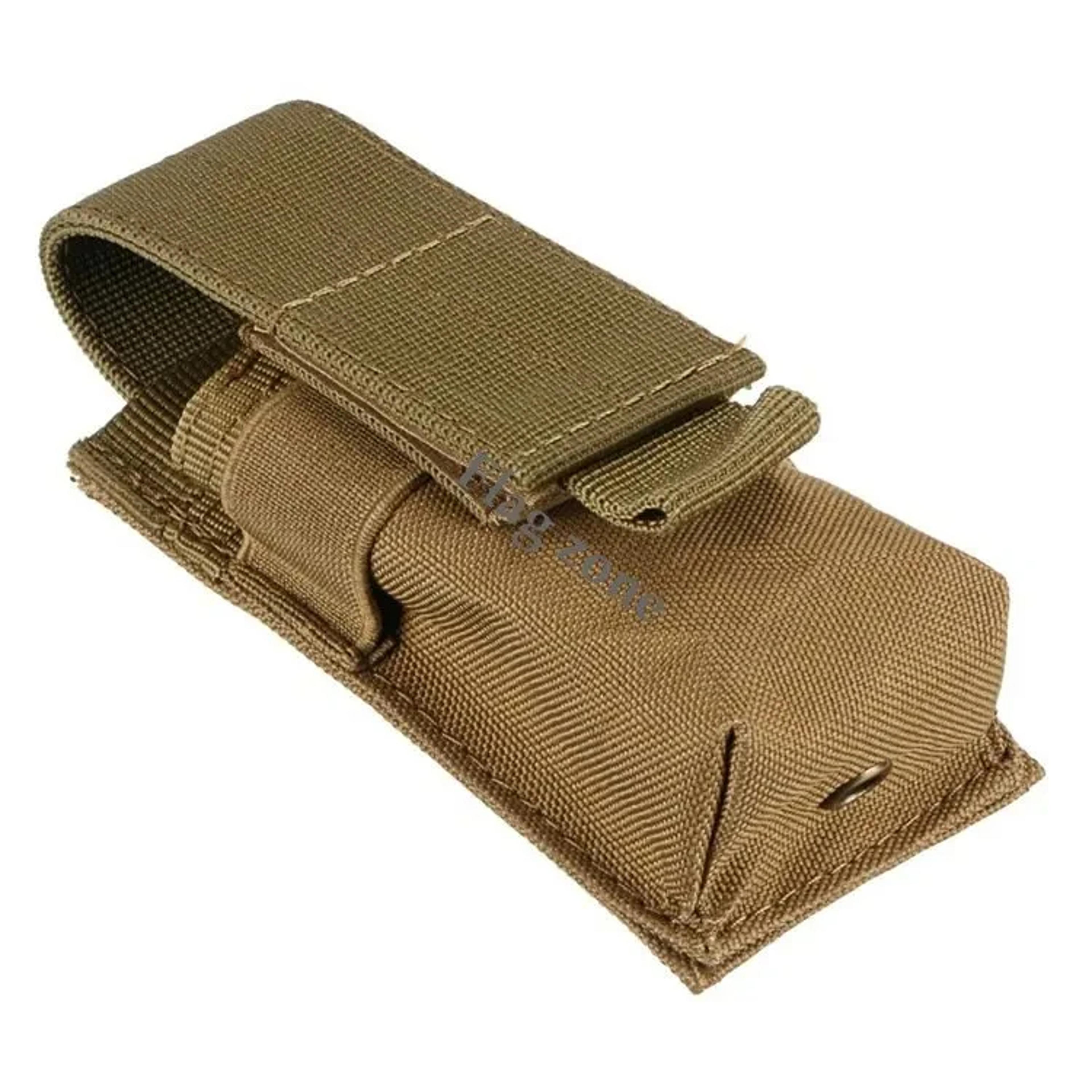 HeavyDuty EDC Torch Holder And Magazine Single Mag Bag Versatile Tactical Molle Flashlight Pouch Kn 8