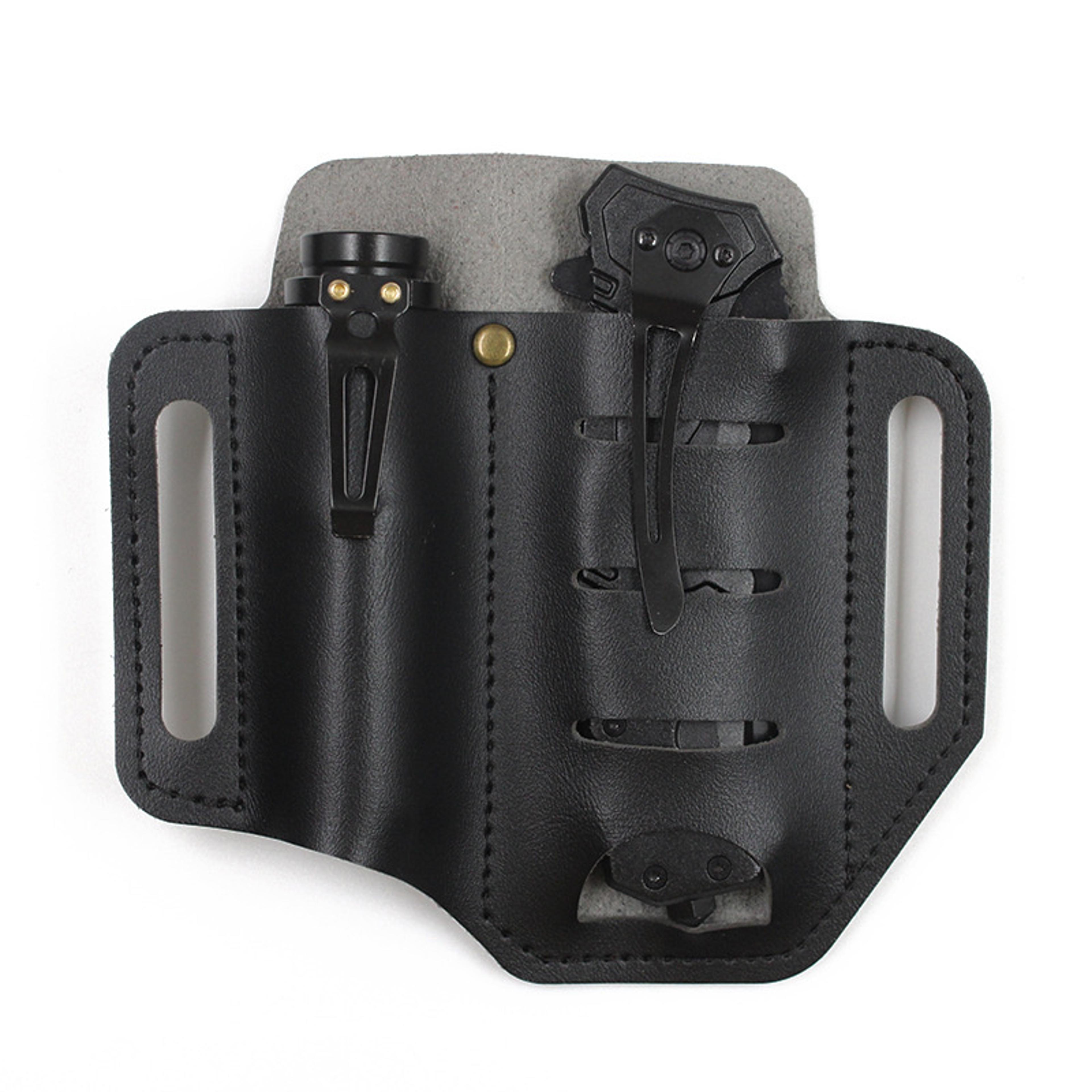 Universal Belt Storage Cover Case Knife Tactical Pen Holster Outdoor EDC Tool 2