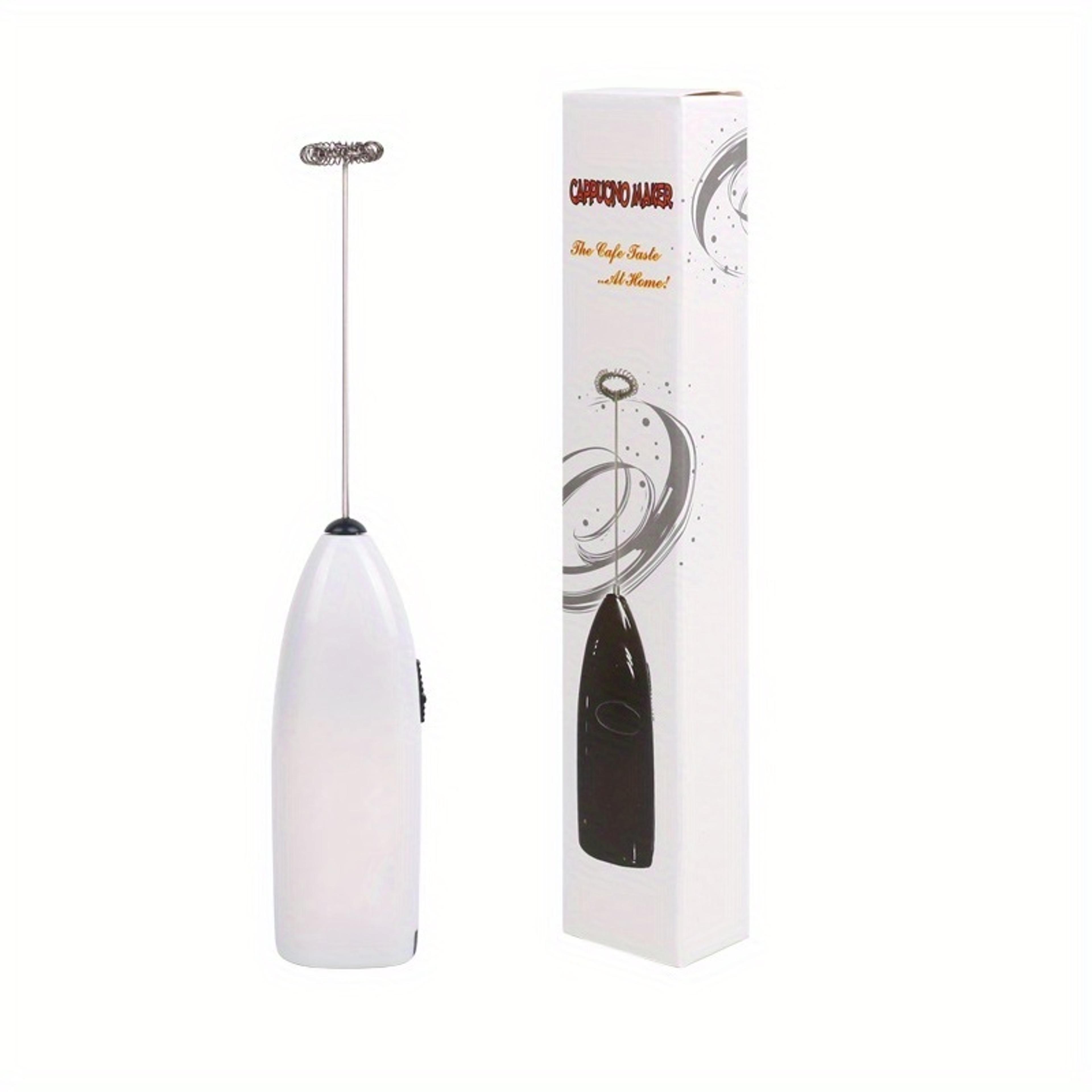 Mini Battery Powered Milk Frother Handheld Electric Egg Beater Coffee Drink Mixer For Kitchen Use 5