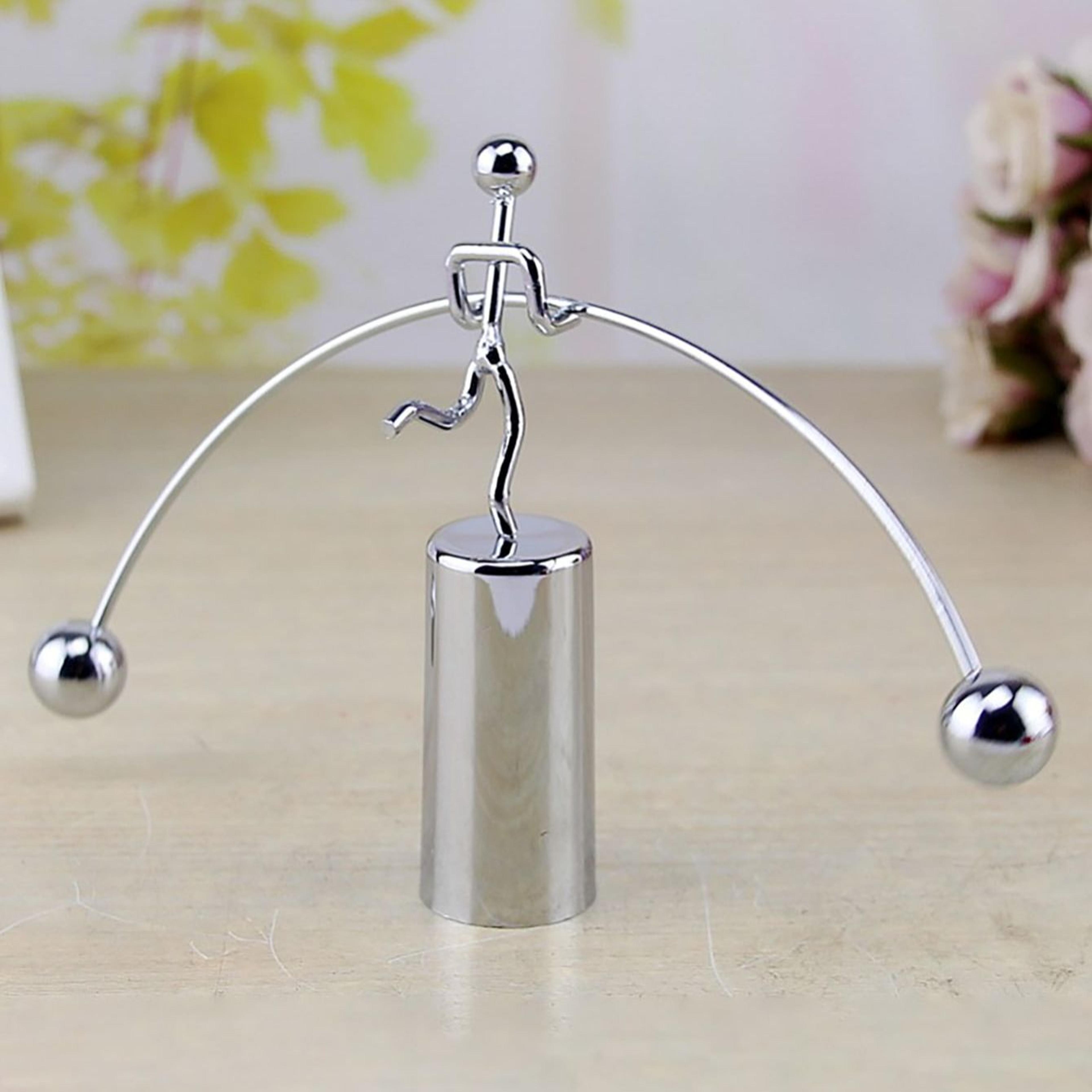 creative balance ball, small iron man does not fall, swing weightlifting tumbler, fun man decoration ornament