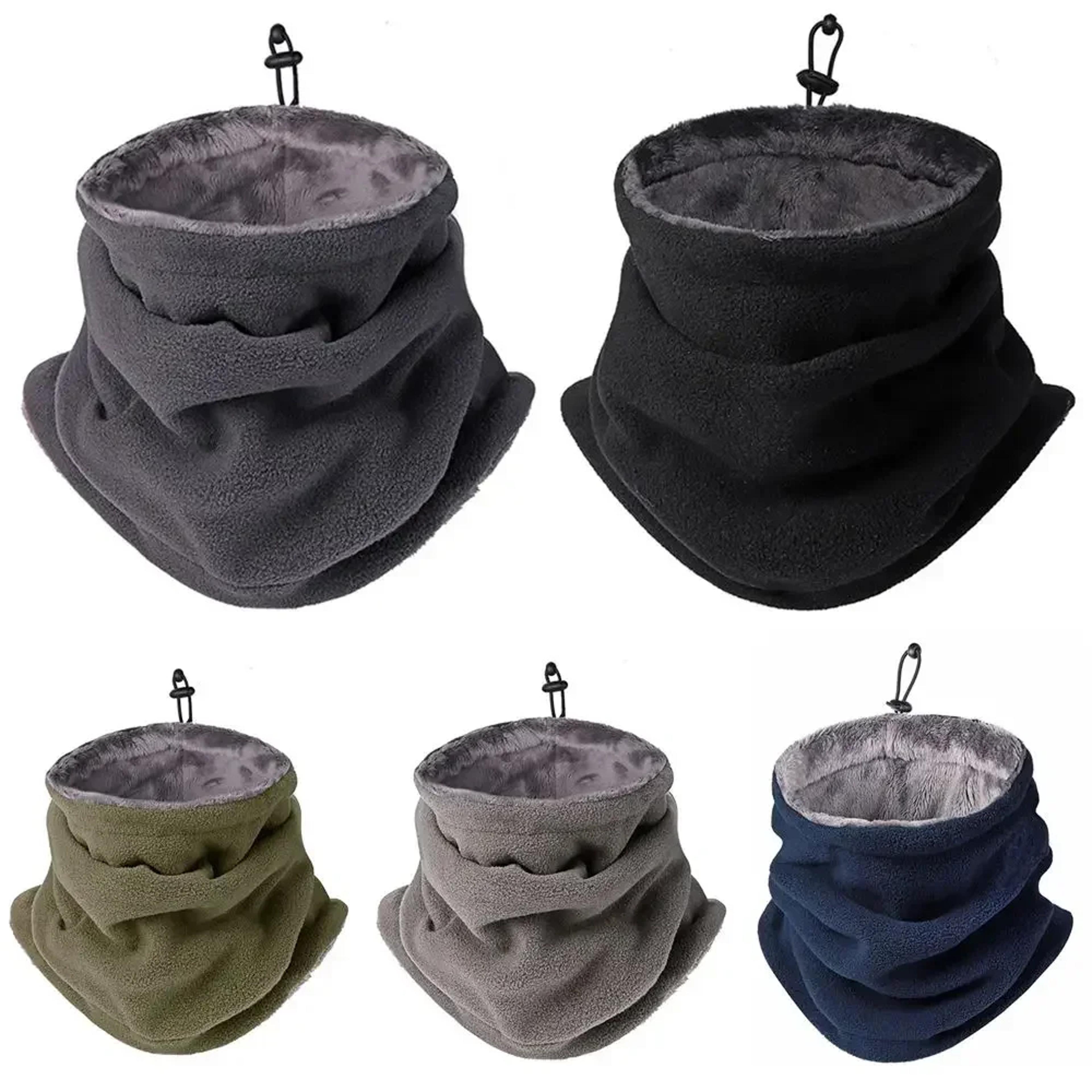 Windproof Winter Face Mask Fleece Neck Scarf For Hiking Camping And Cycling 2