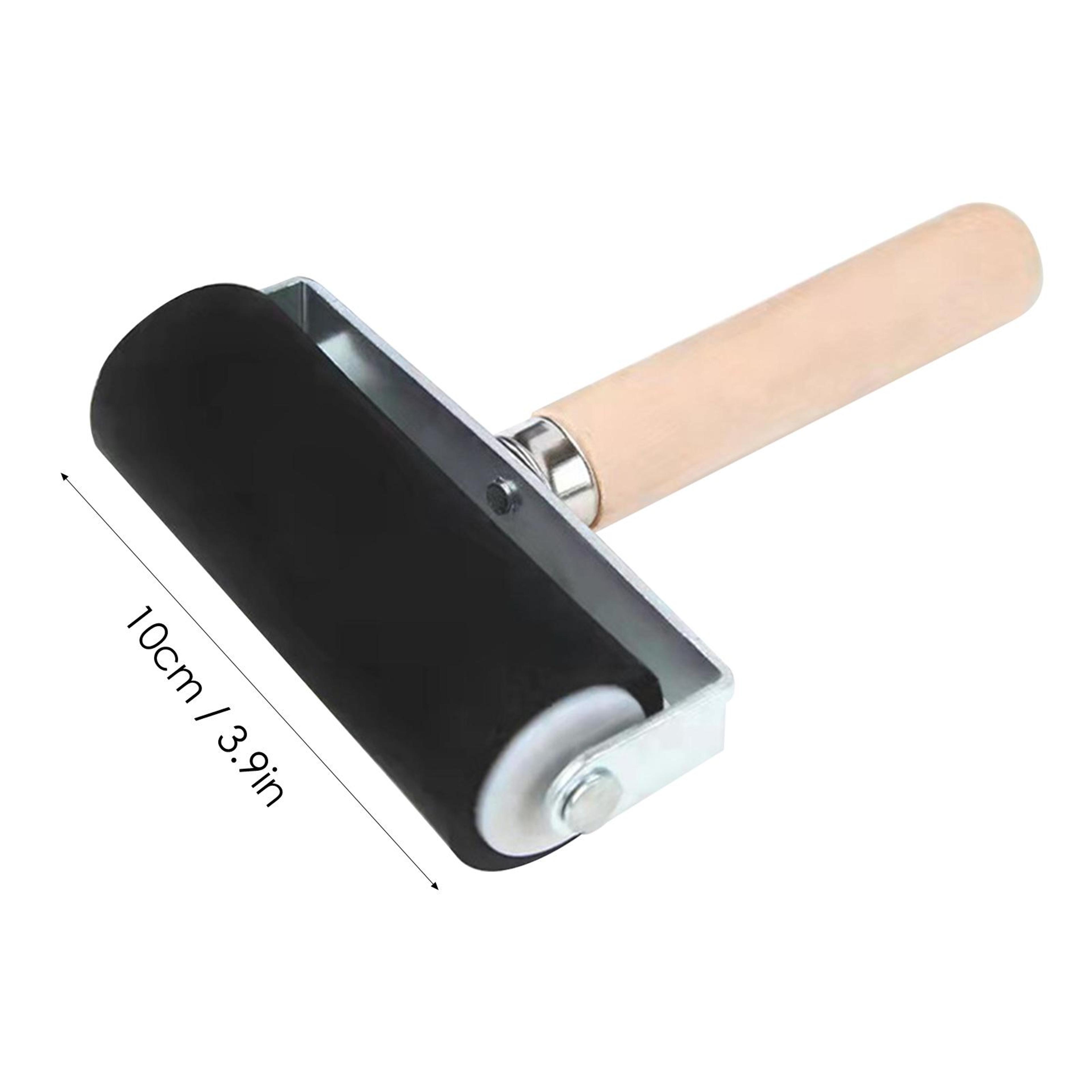 Small Rubber Roll Paint Brush For Printmaking And Craft Art Tools 6