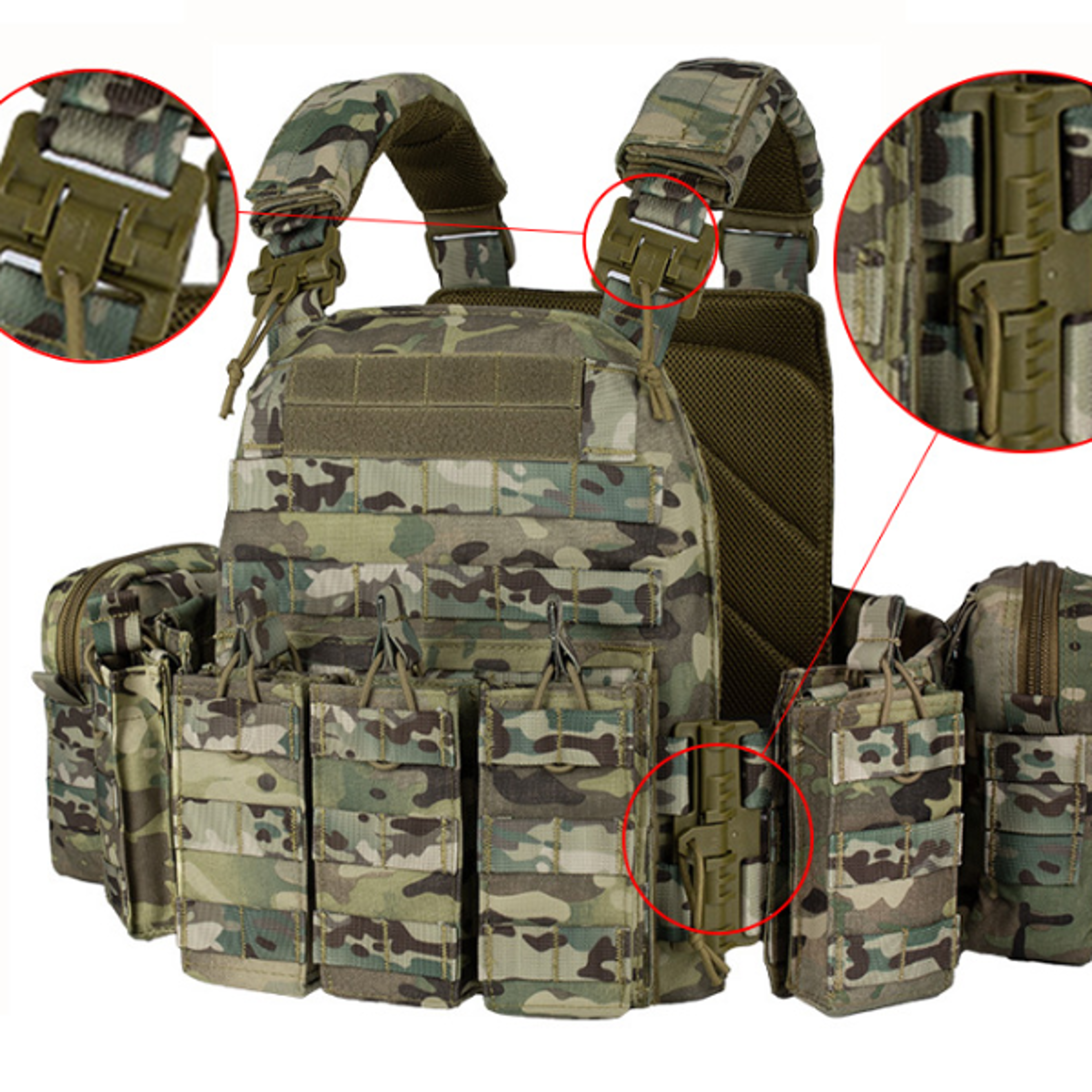 Quick disassembly training vest detachable and expandable comfortable breathable wearresistant