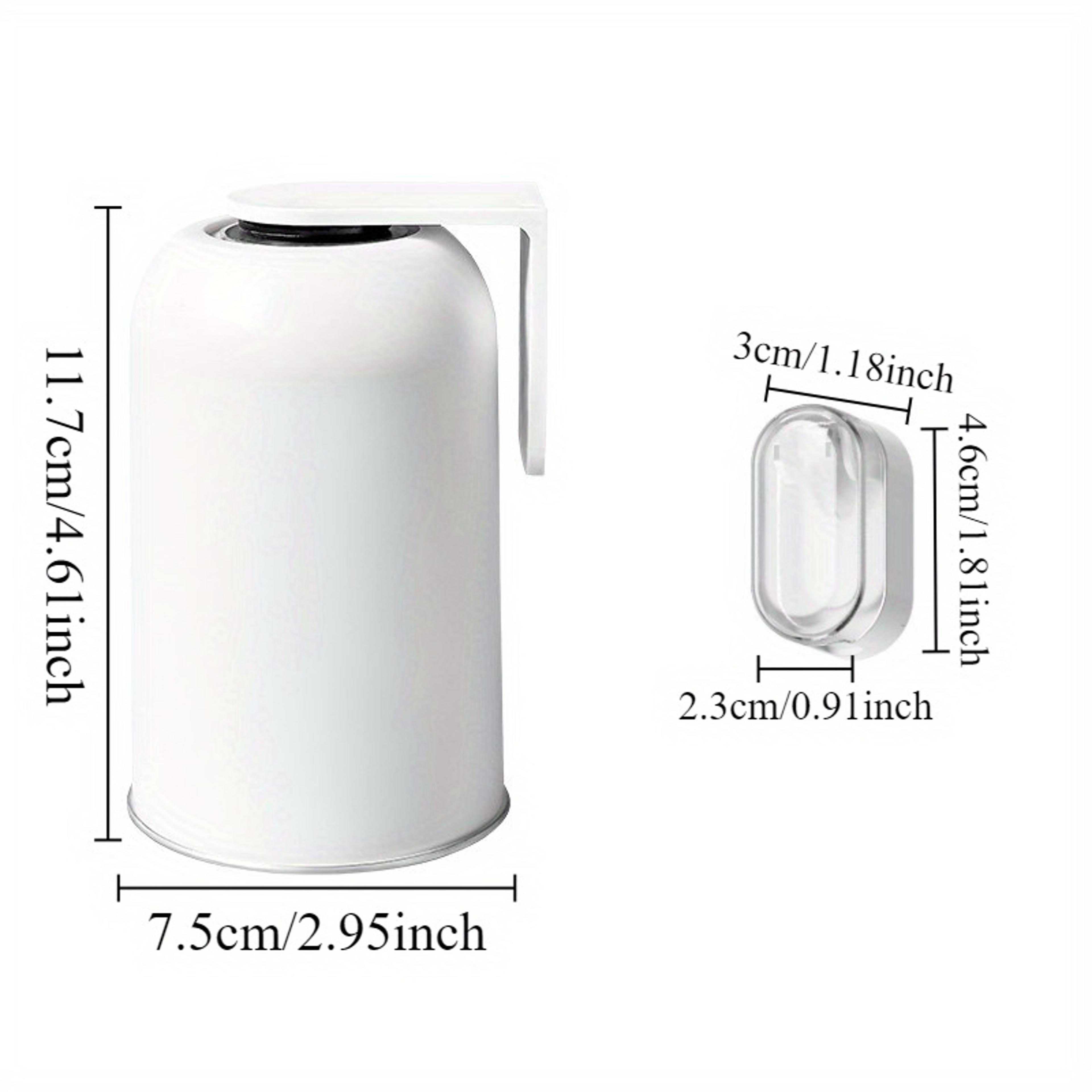 Keep The Bathroom Tidy With Stainless Steel Mouthwash Cup NonPerforated Toothbrush Holder And Toile 2