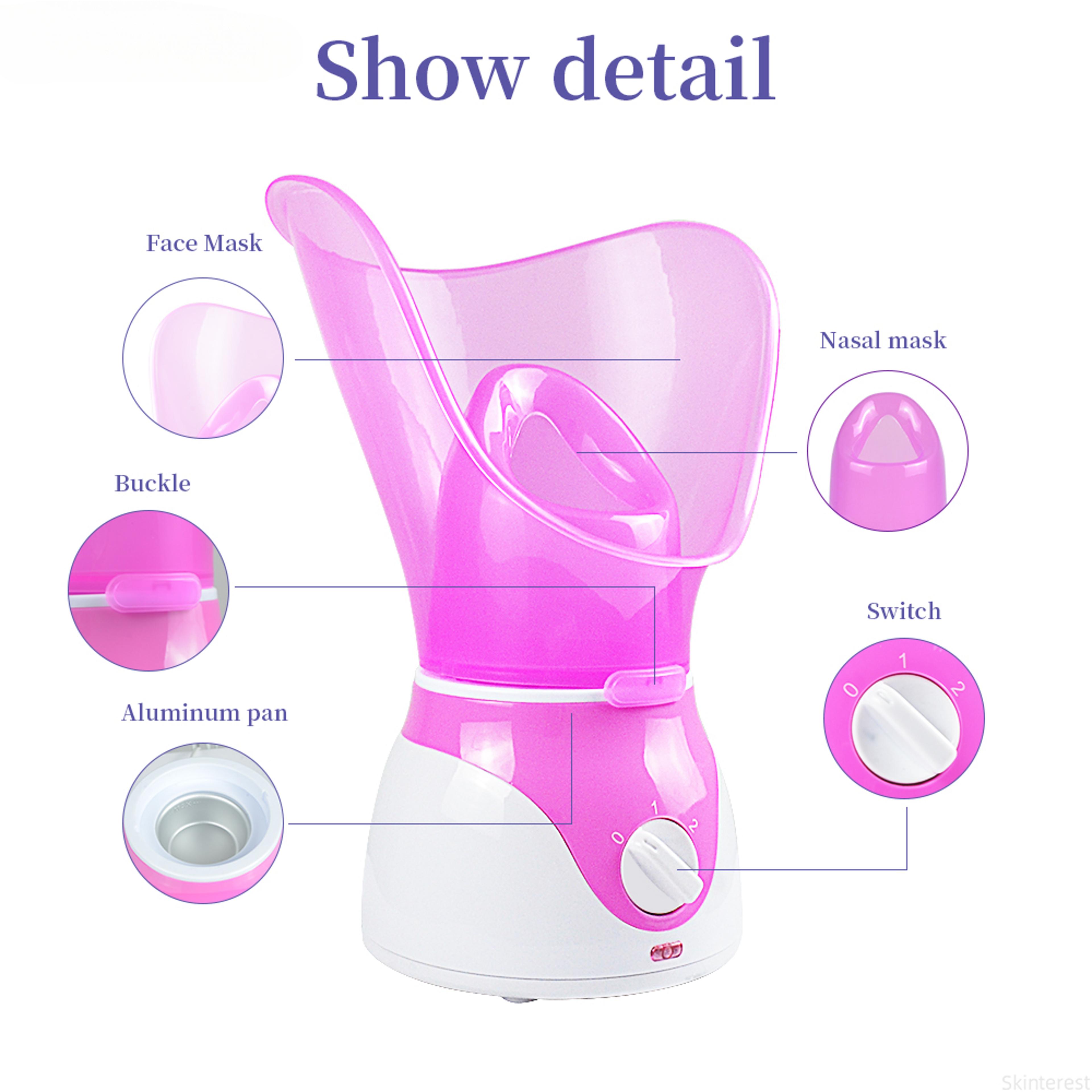 Aromatherapy Facial Steamer Water Replenisher Nano Mist Spray Spa Nose Steamer 1