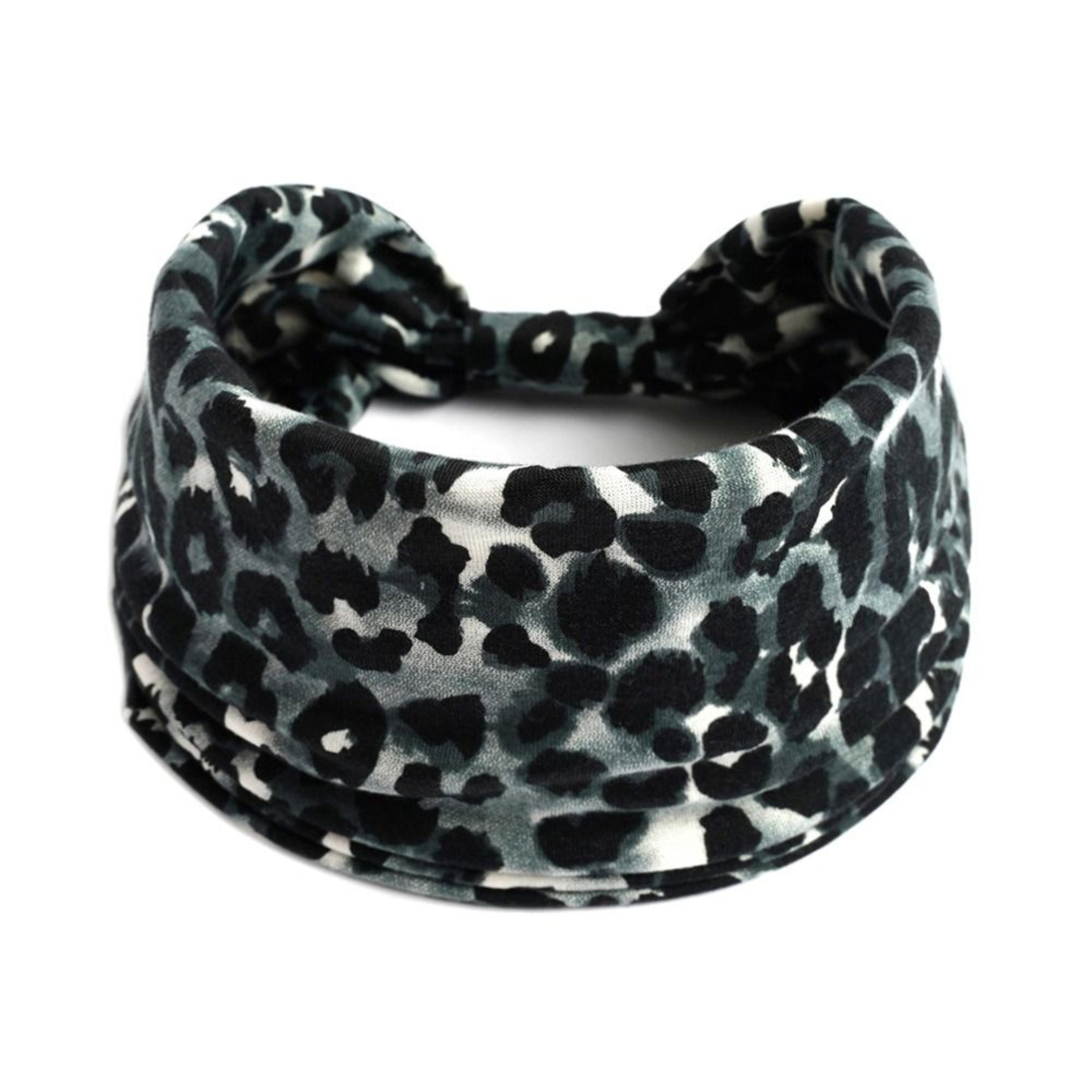New Vintage Elastic Knot Turban Bohemia Print Wide Headbands Soft Headwrap For Women Girls Yoga Ban 22