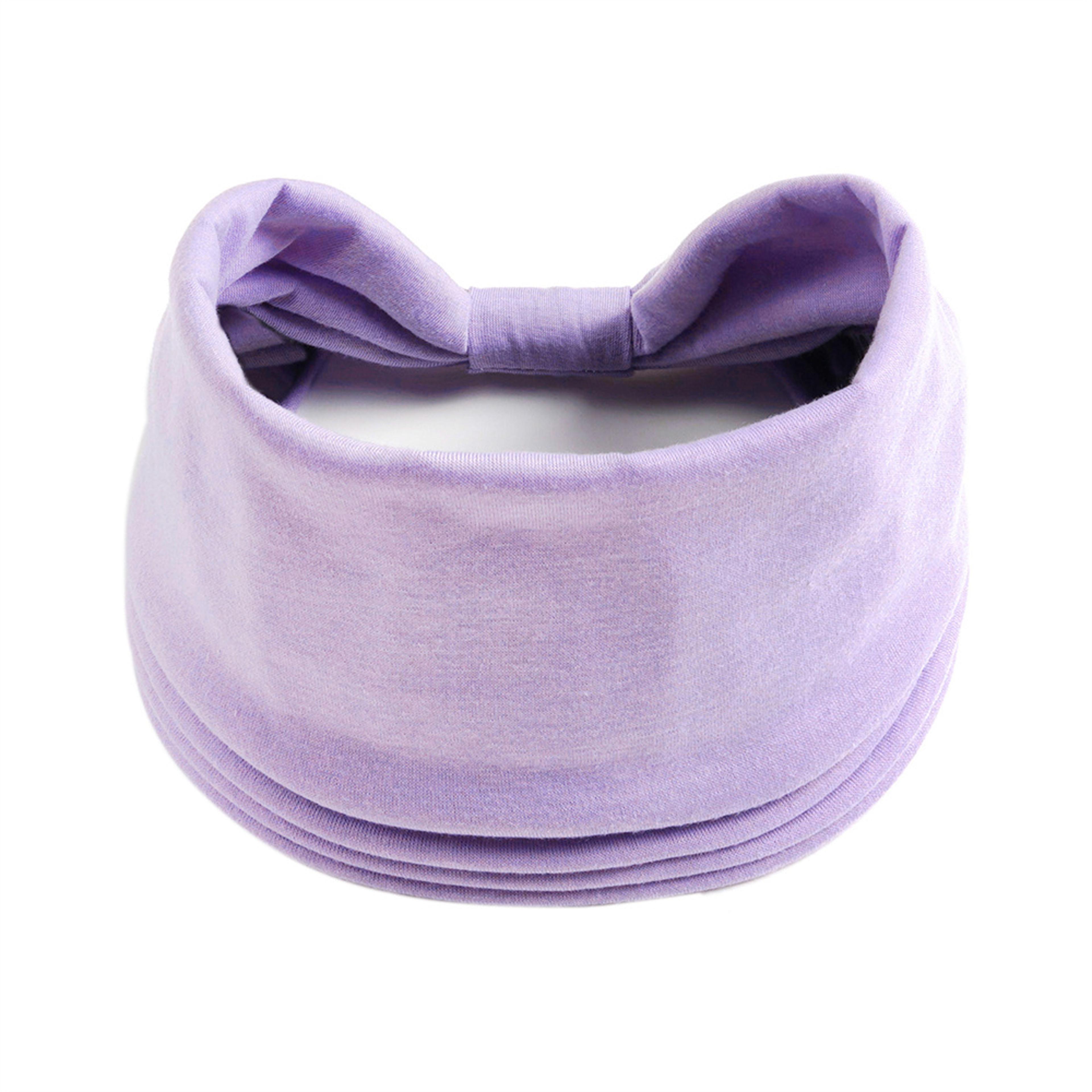 Stylish Wide Headbands For Women Cotton Boho Hair Wraps Yoga Sport Turban Non Slip Bandana Accessor 7
