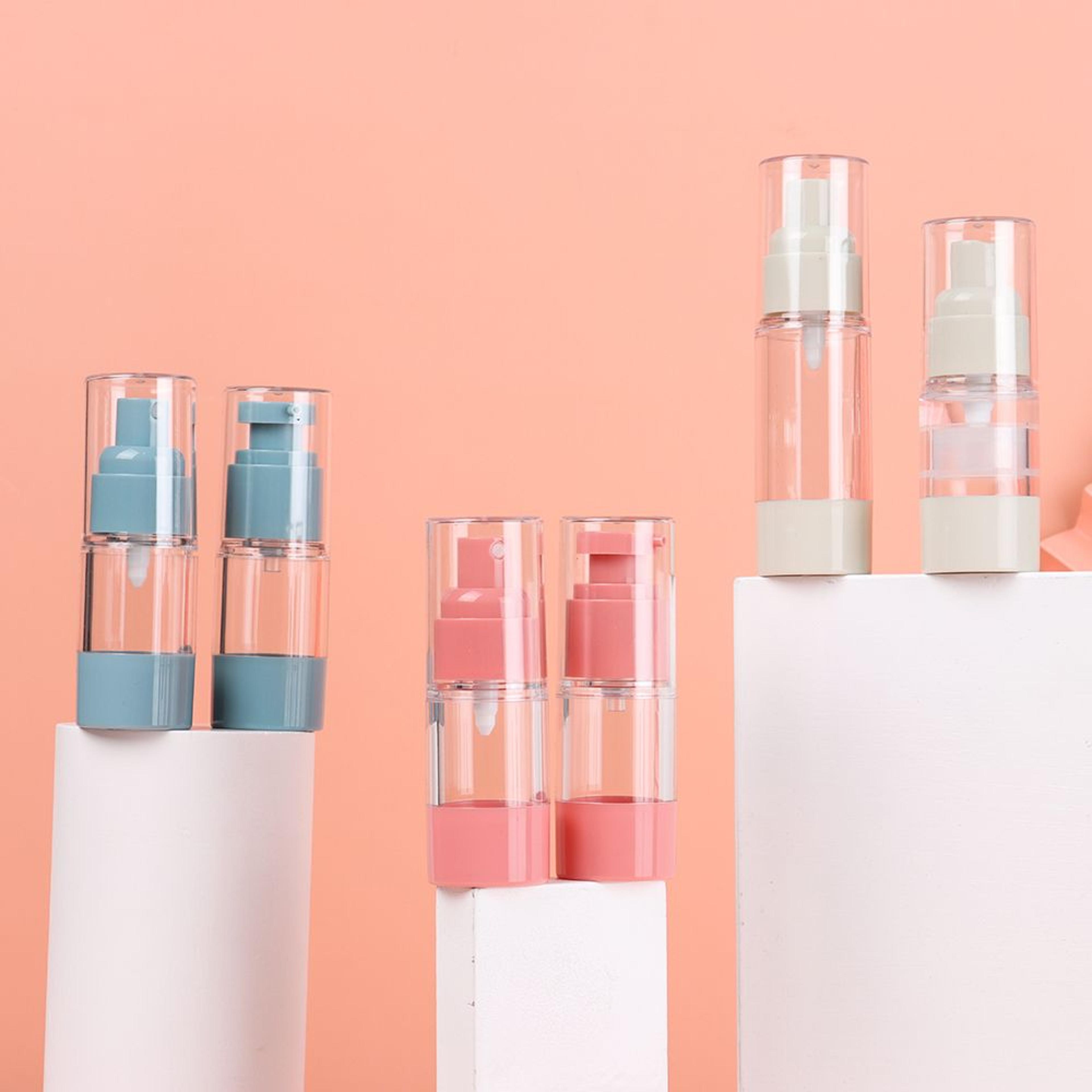 Lotion Empty Container Refillable Makeup Tool Squeeze Pump Spray Vacuum Bottle For Skincare Use 0