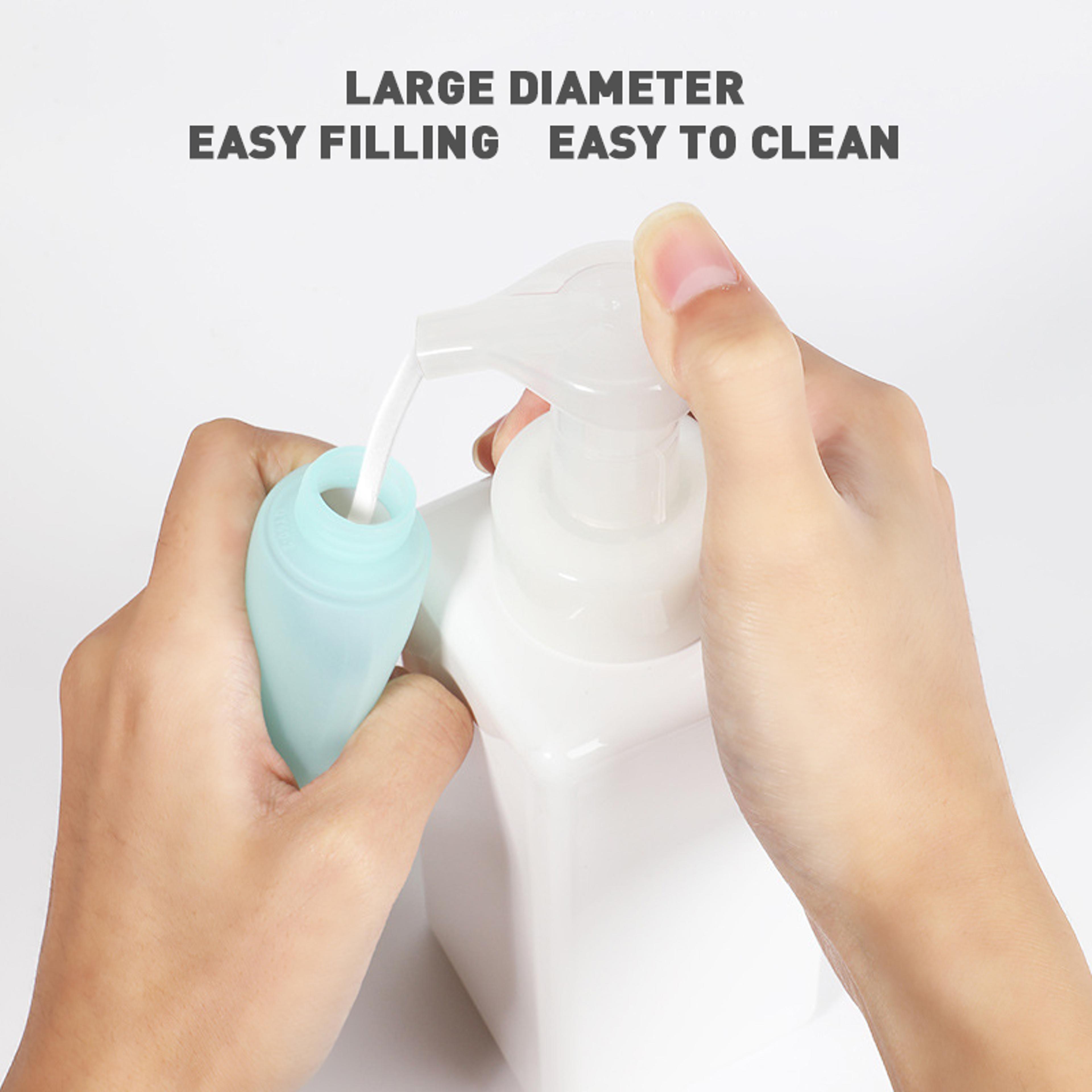 Mini Squeeze Tube Empty Bottle Portable Refillable Lotion Cream Container For Travel Shampoo 3