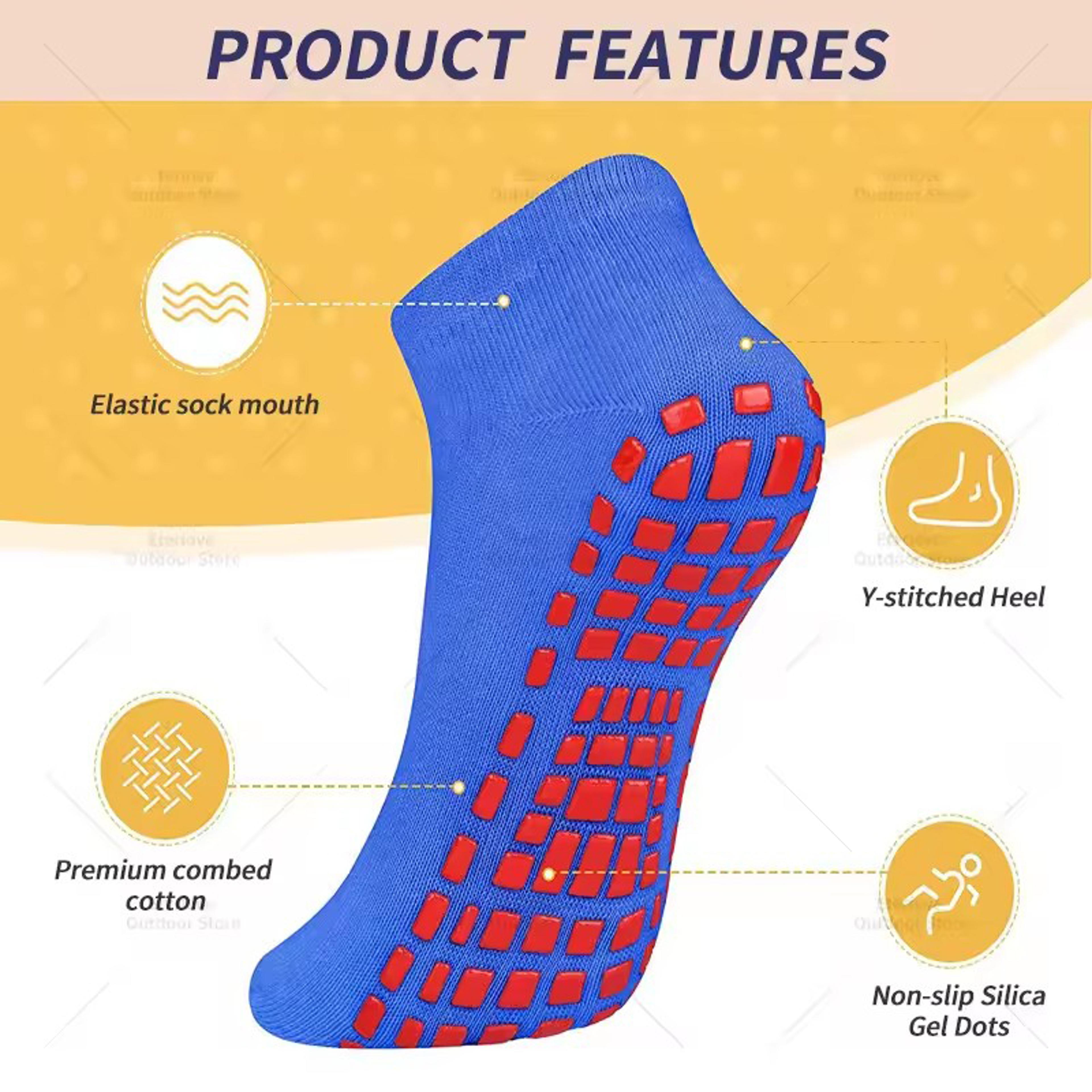 NonSlip Wear Resistant Yoga Socks Womens Comfortable Pilates Pure Cotton Silicone Massage Socks 2