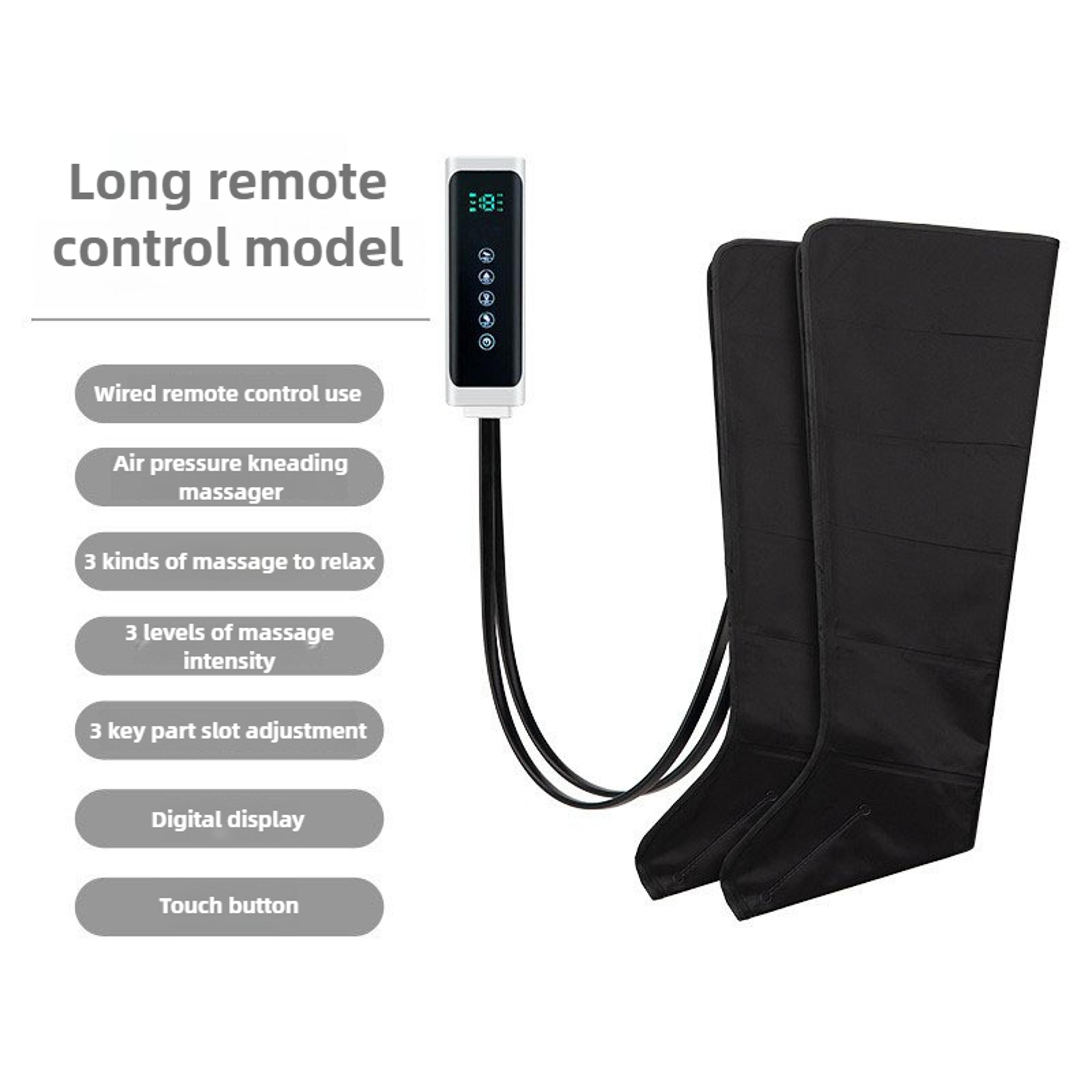 Electric Air Pressure Leg Massager Calf Foot Kneading Squeeze Relaxation Therapy And Rehabilitation 3