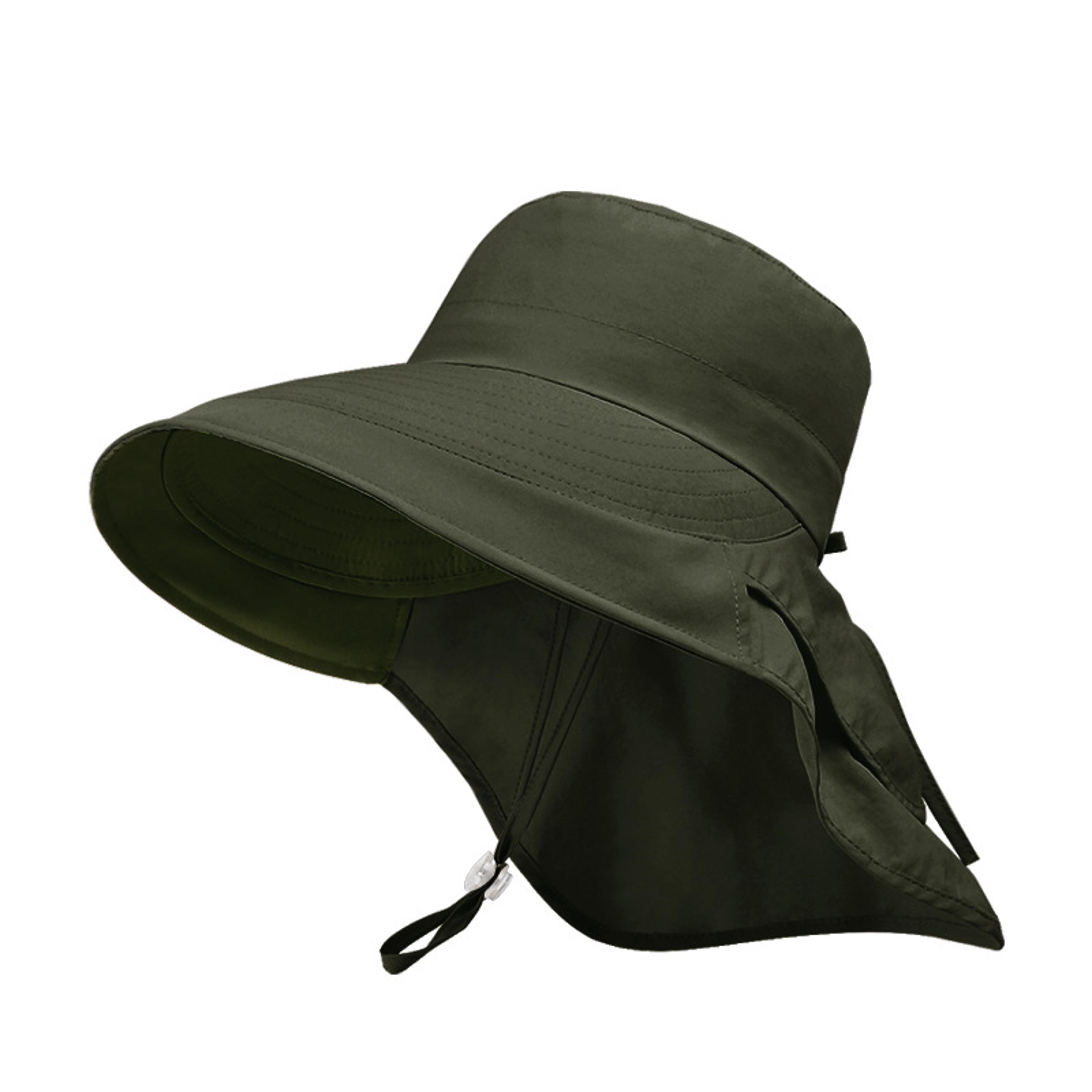 UPF UV Protective Sun Hat For Women With Neck Flap Wide Brim Hiking And Fishing Hats 9