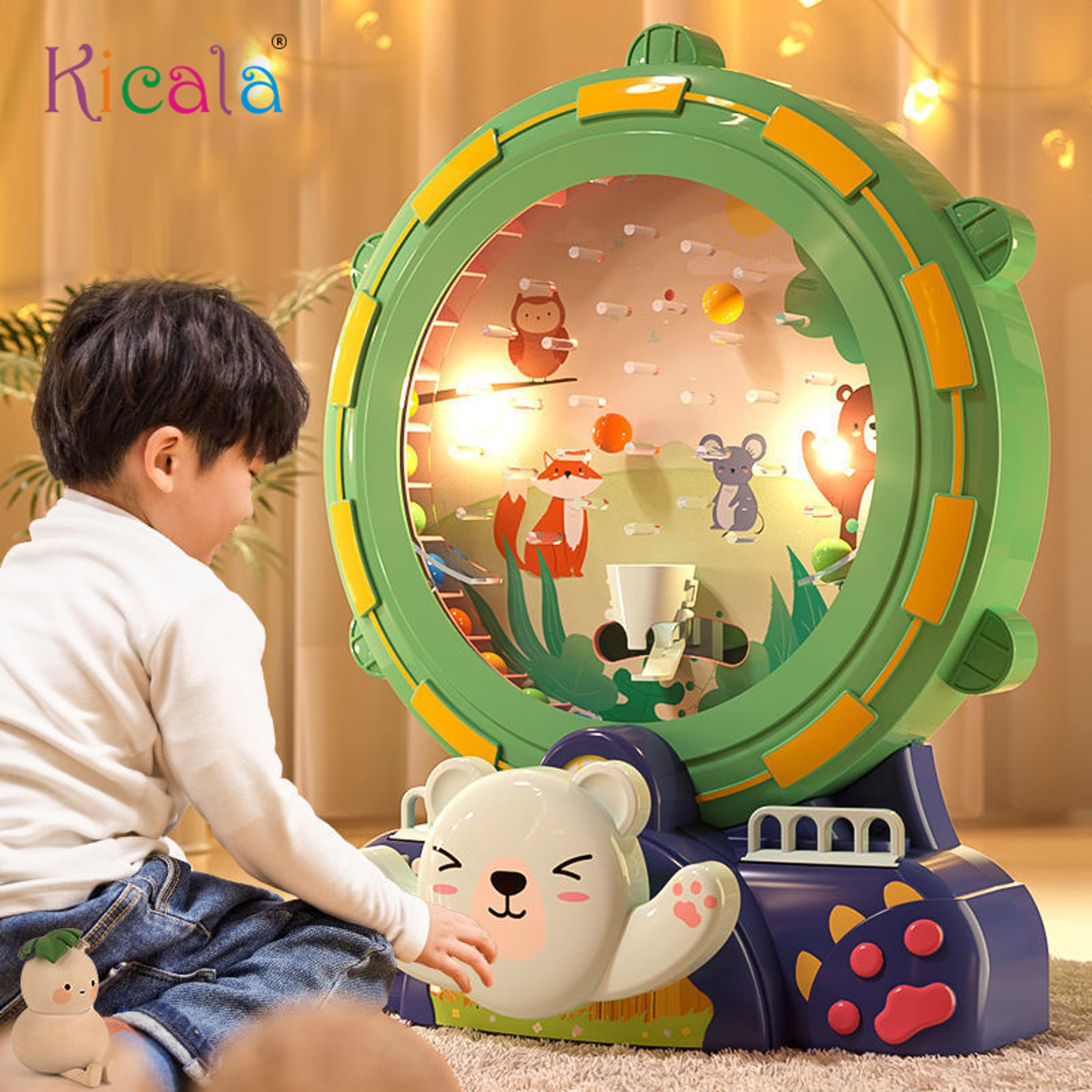 Interactive Bean Ball Game Machine Educational Toys With Lighting Scoring ParentChild Puzzle Game G 0